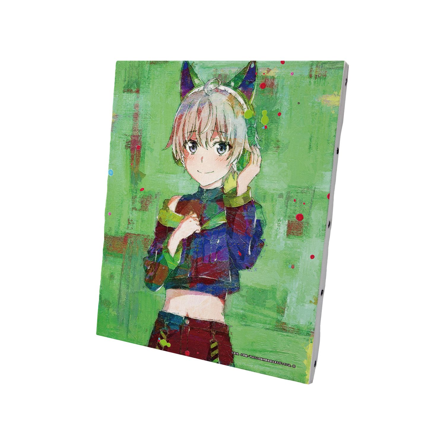 やはり俺の青春ラブコメはまちがっている。完 描き下ろし 戸塚彩加 ゲーミングファッションver. grunge CANVAS キャンバスボード - 公式商品画像 | AniSmile