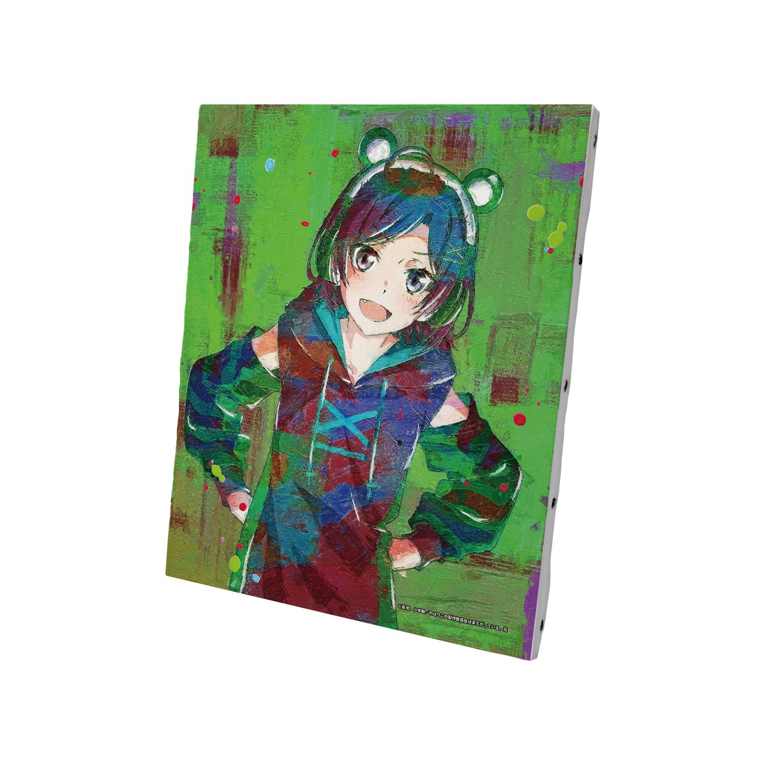 やはり俺の青春ラブコメはまちがっている。完 描き下ろし 比企谷小町 ゲーミングファッションver. grunge CANVAS キャンバスボード - 公式商品画像 | AniSmile