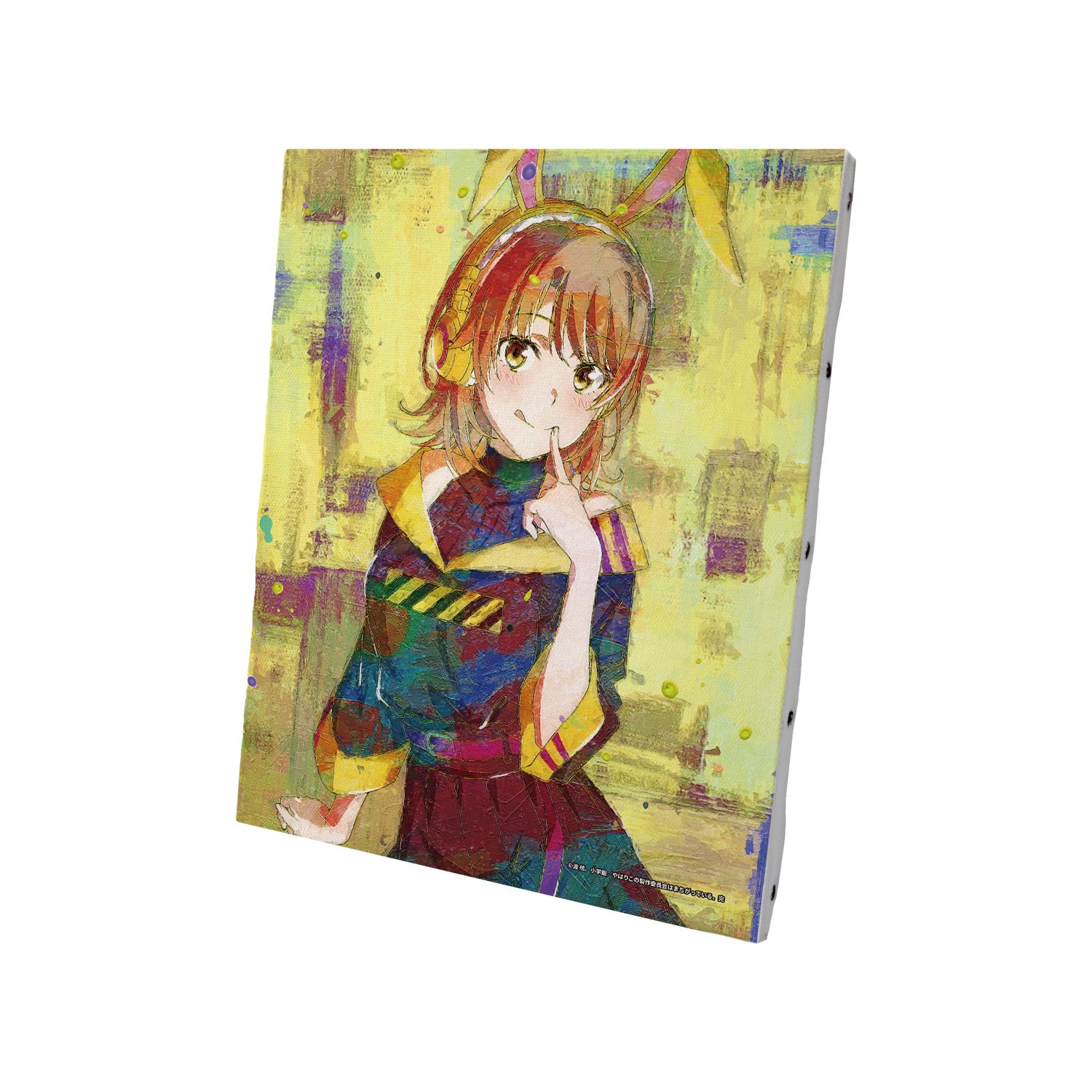 やはり俺の青春ラブコメはまちがっている。完 描き下ろし 一色いろは ゲーミングファッションver. grunge CANVAS キャンバスボード - 公式商品画像 | AniSmile