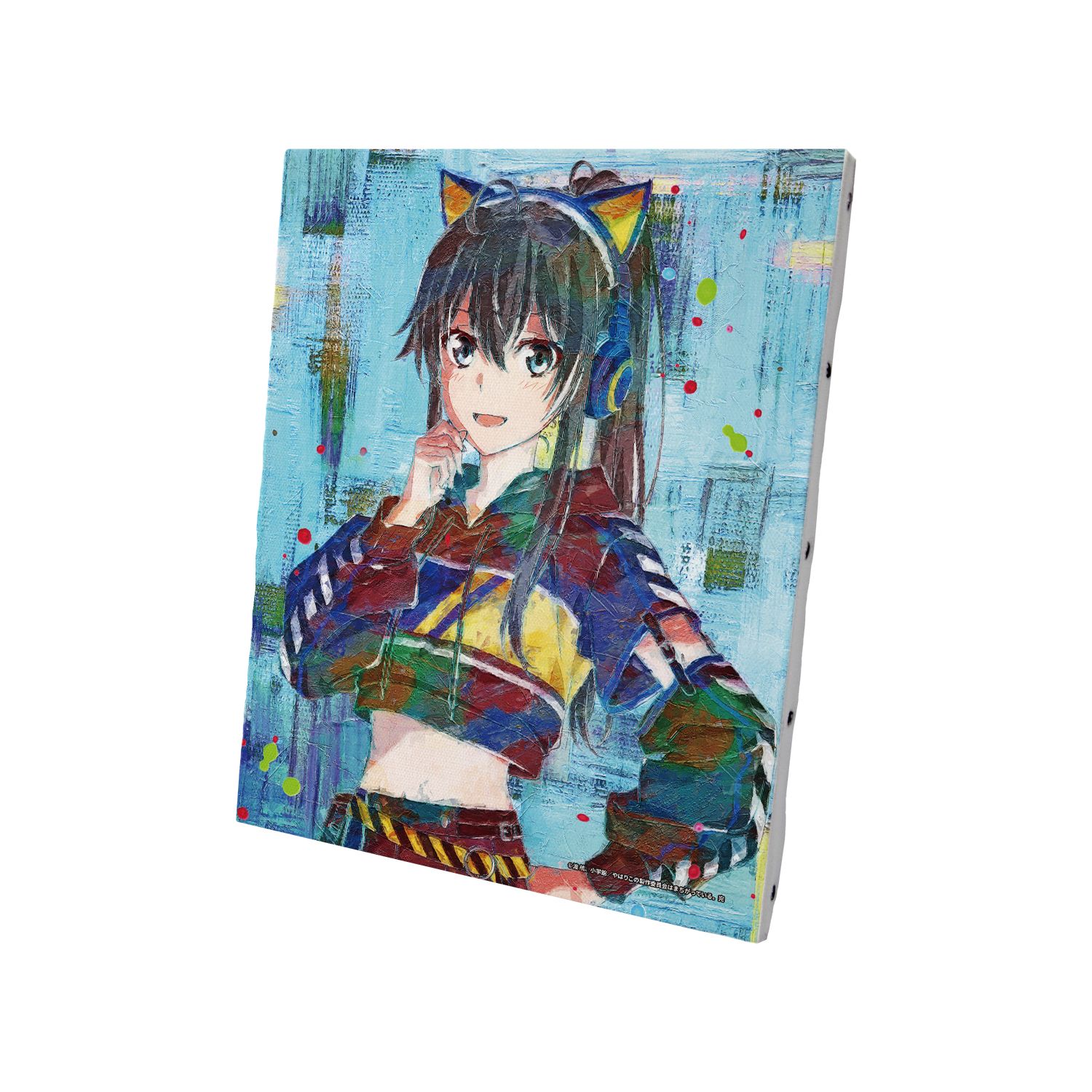 やはり俺の青春ラブコメはまちがっている。完 描き下ろし 雪ノ下雪乃 ゲーミングファッションver. grunge CANVAS キャンバスボード - 公式商品画像 | AniSmile