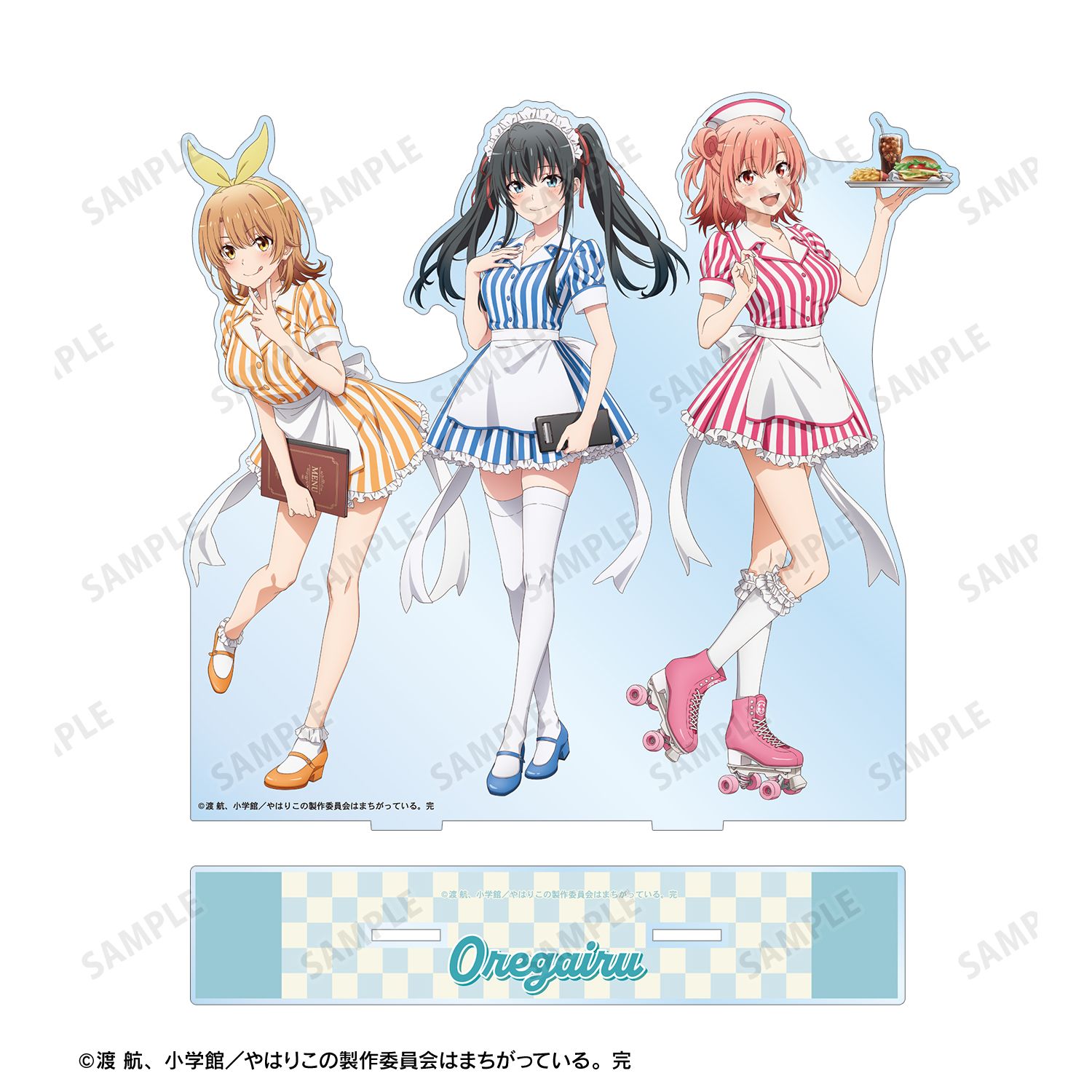 やはり俺の青春ラブコメはまちがっている。完 描き下ろし 集合 アメリカンダイナーver. BIGアクリルスタンド 画像 3 | AniSmile