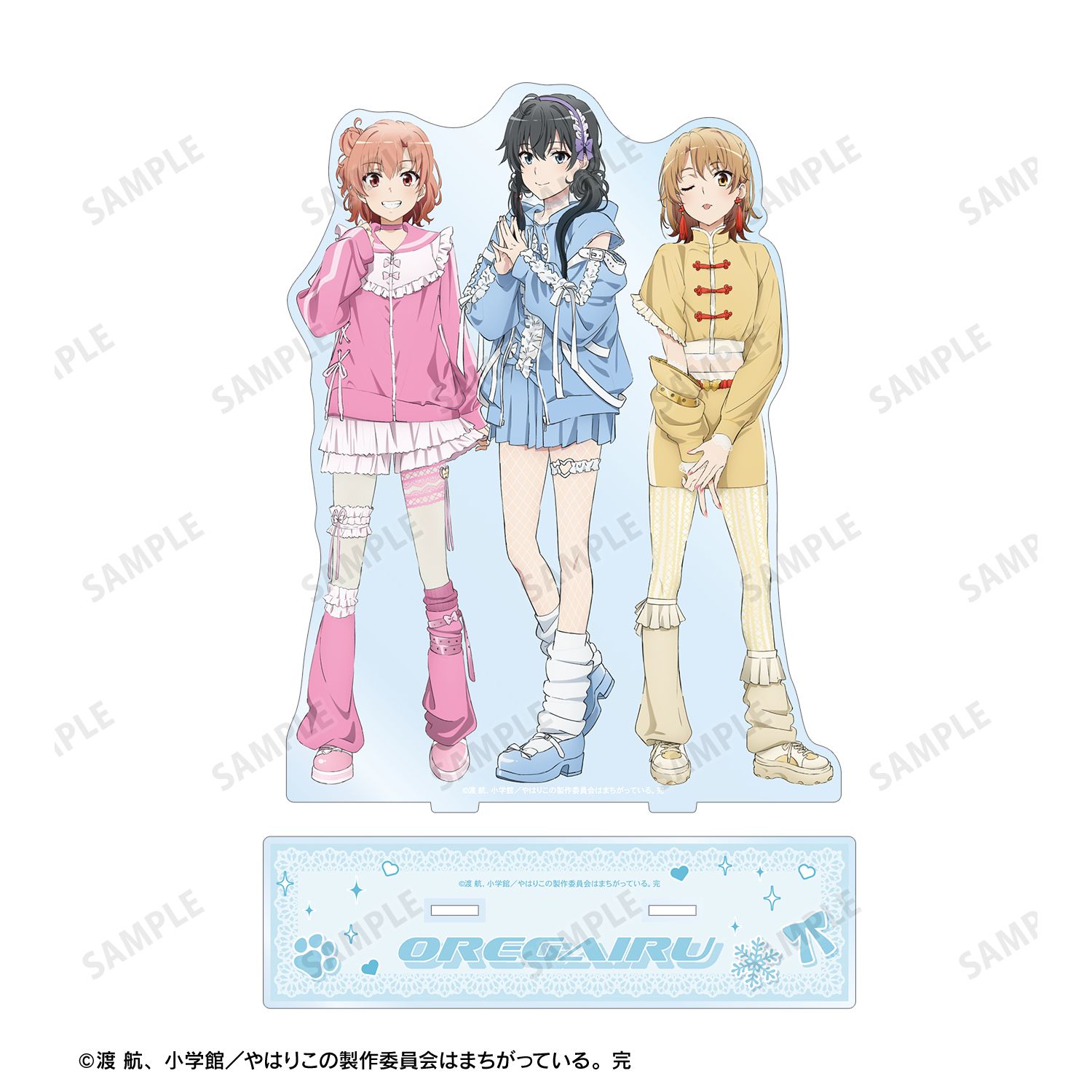 やはり俺の青春ラブコメはまちがっている。完 描き下ろし 集合 かわいい私服ver. BIGアクリルスタンド 画像 3 | AniSmile