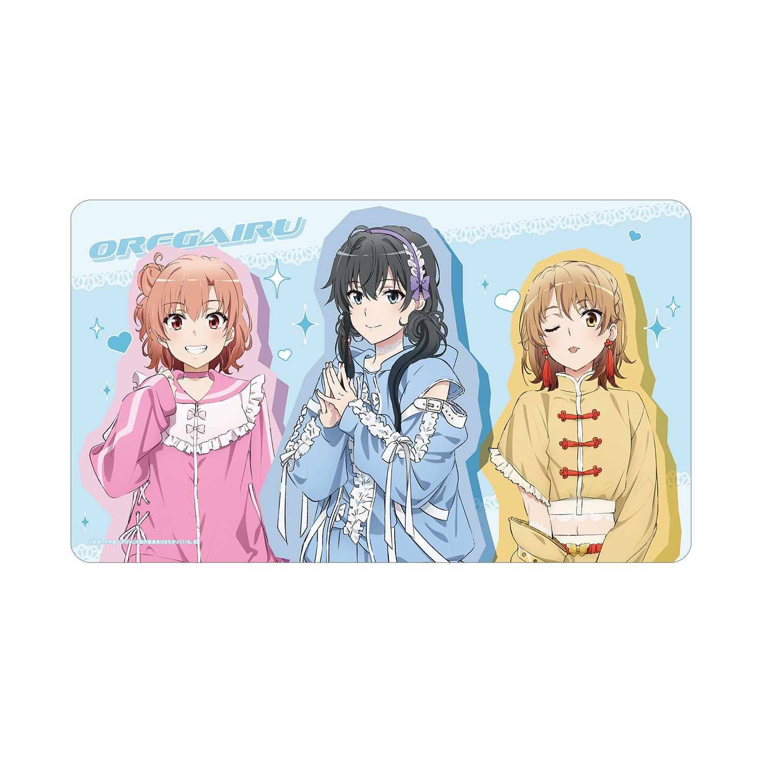 やはり俺の青春ラブコメはまちがっている。完 描き下ろし 集合 かわいい私服ver. マルチデスクマット - 公式商品画像 | AniSmile