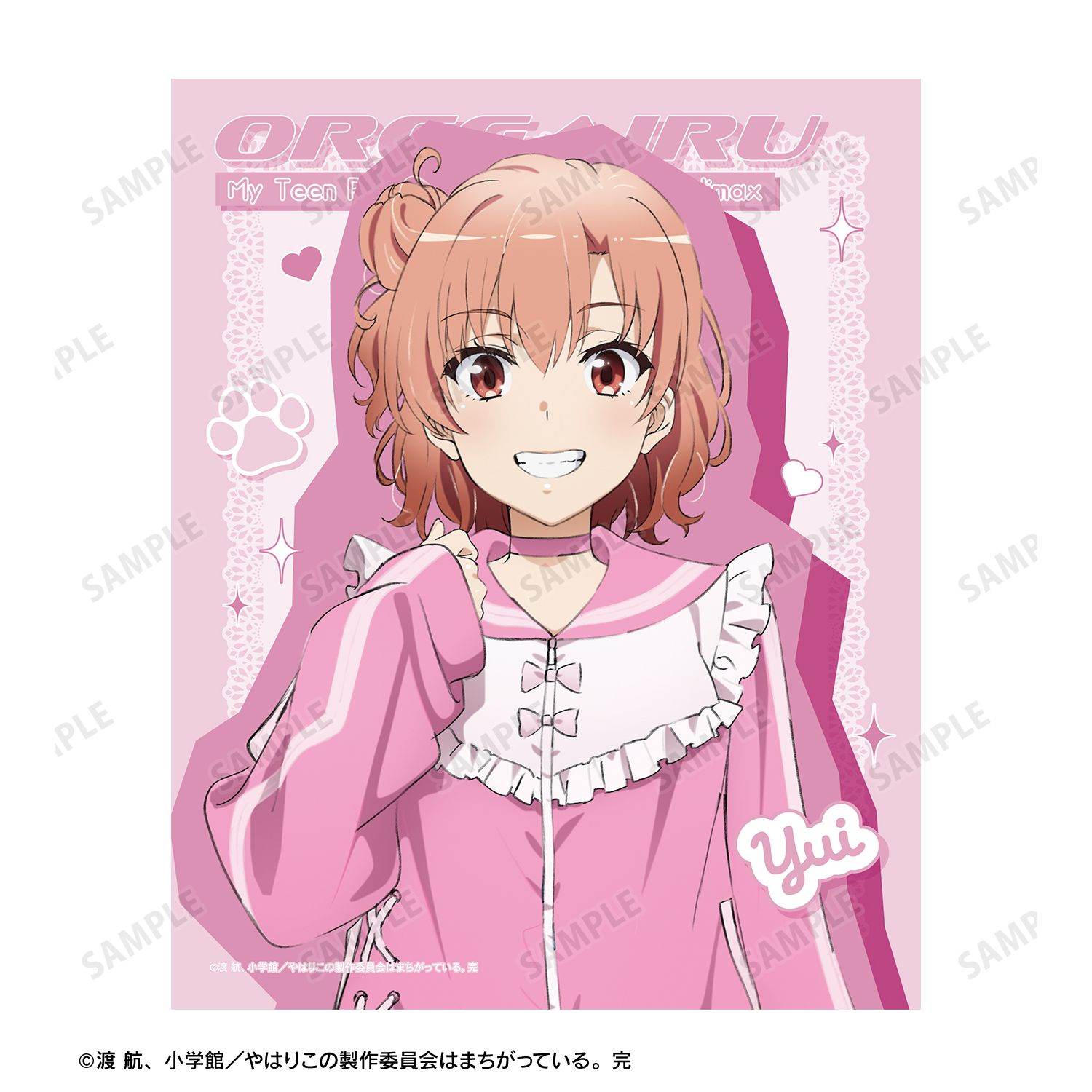 やはり俺の青春ラブコメはまちがっている。完 描き下ろし 由比ヶ浜結衣 かわいい私服ver. キャンバスボード 画像 3 | AniSmile