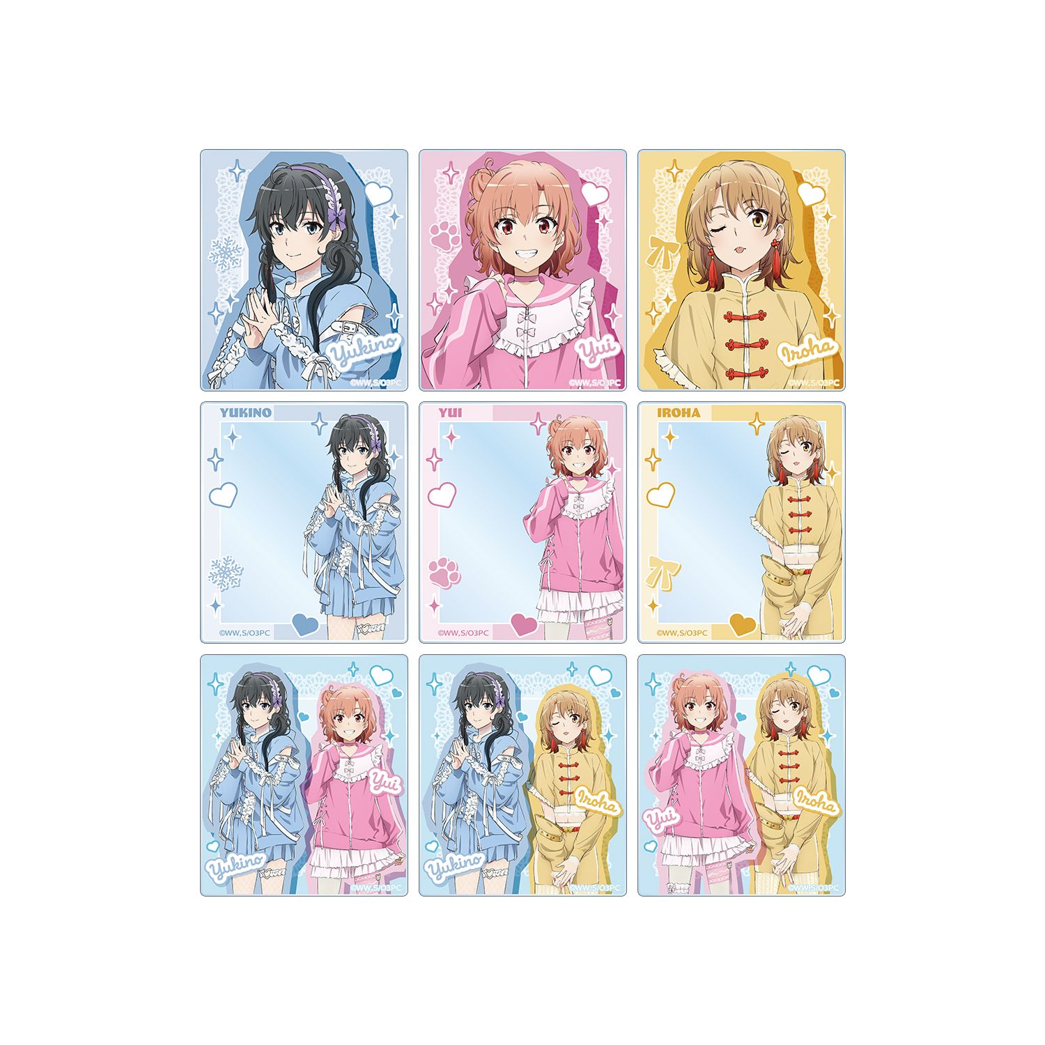 やはり俺の青春ラブコメはまちがっている。完 描き下ろし かわいい私服ver. トレーディングアクリルカード(単位/単品) - 公式商品画像 | AniSmile