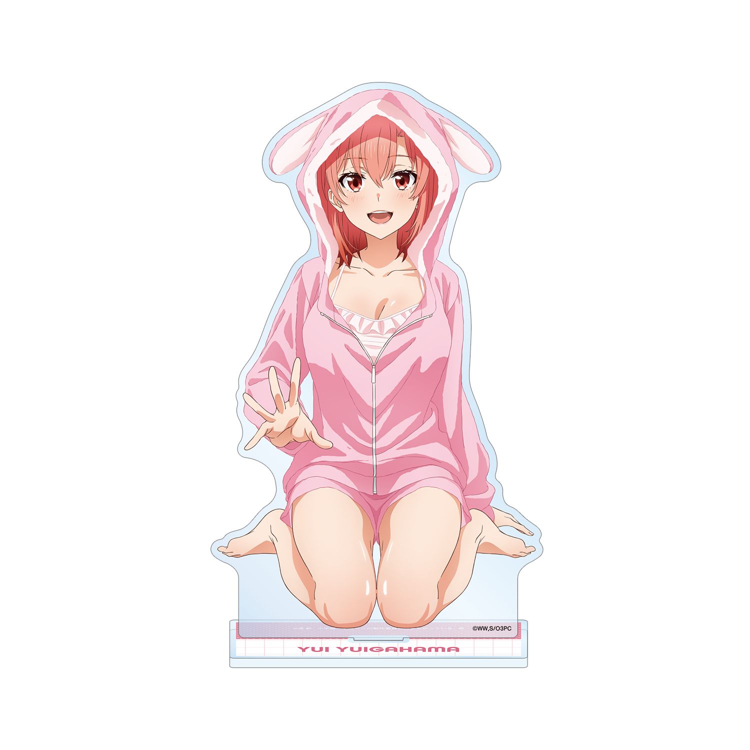 やはり俺の青春ラブコメはまちがっている。完 描き下ろし 由比ヶ浜結衣 アニマルルームウェアver. BIGアクリルスタンド 画像 2 | AniSmile