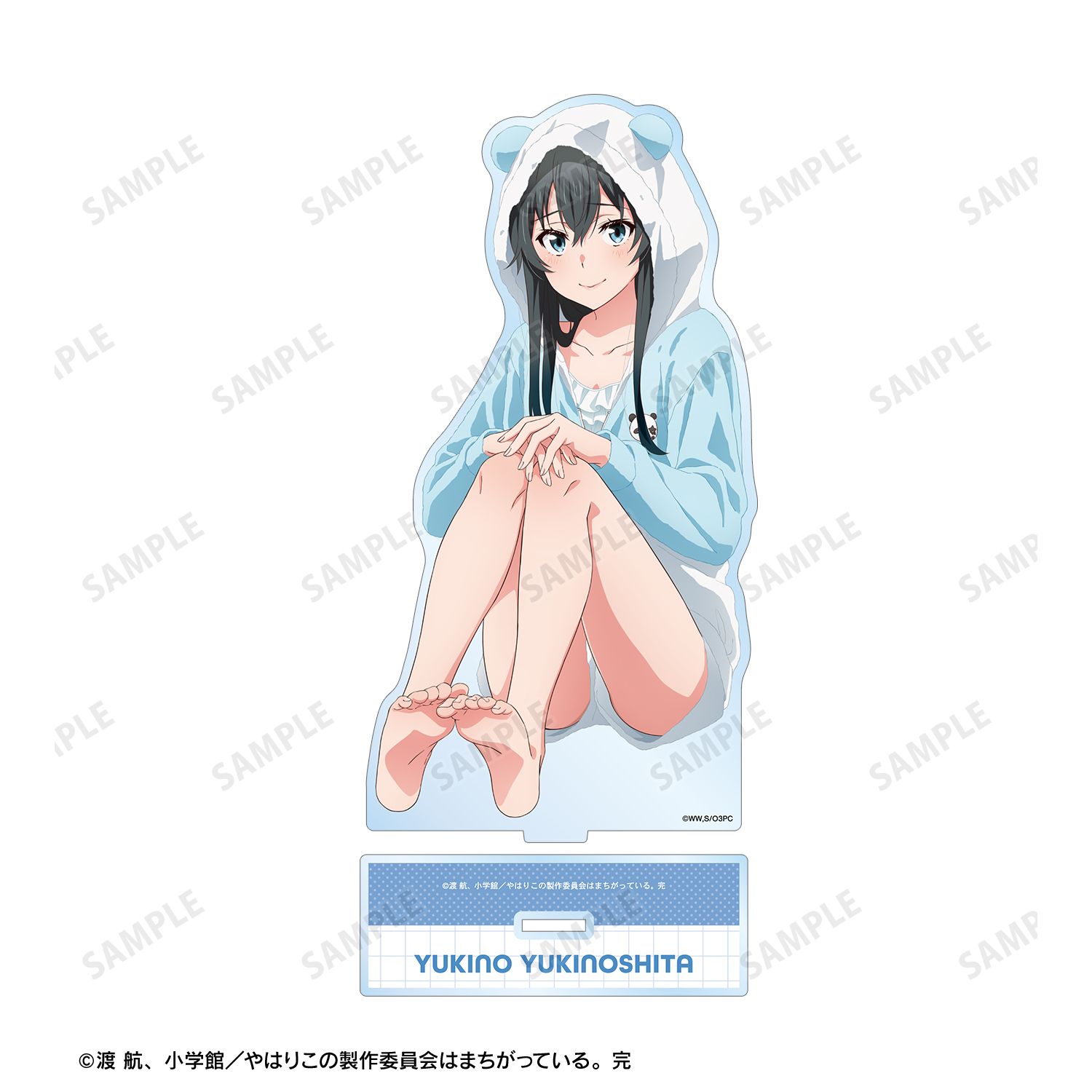 やはり俺の青春ラブコメはまちがっている。完 描き下ろし 雪ノ下雪乃 アニマルルームウェアver. BIGアクリルスタンド 画像 2 | AniSmile