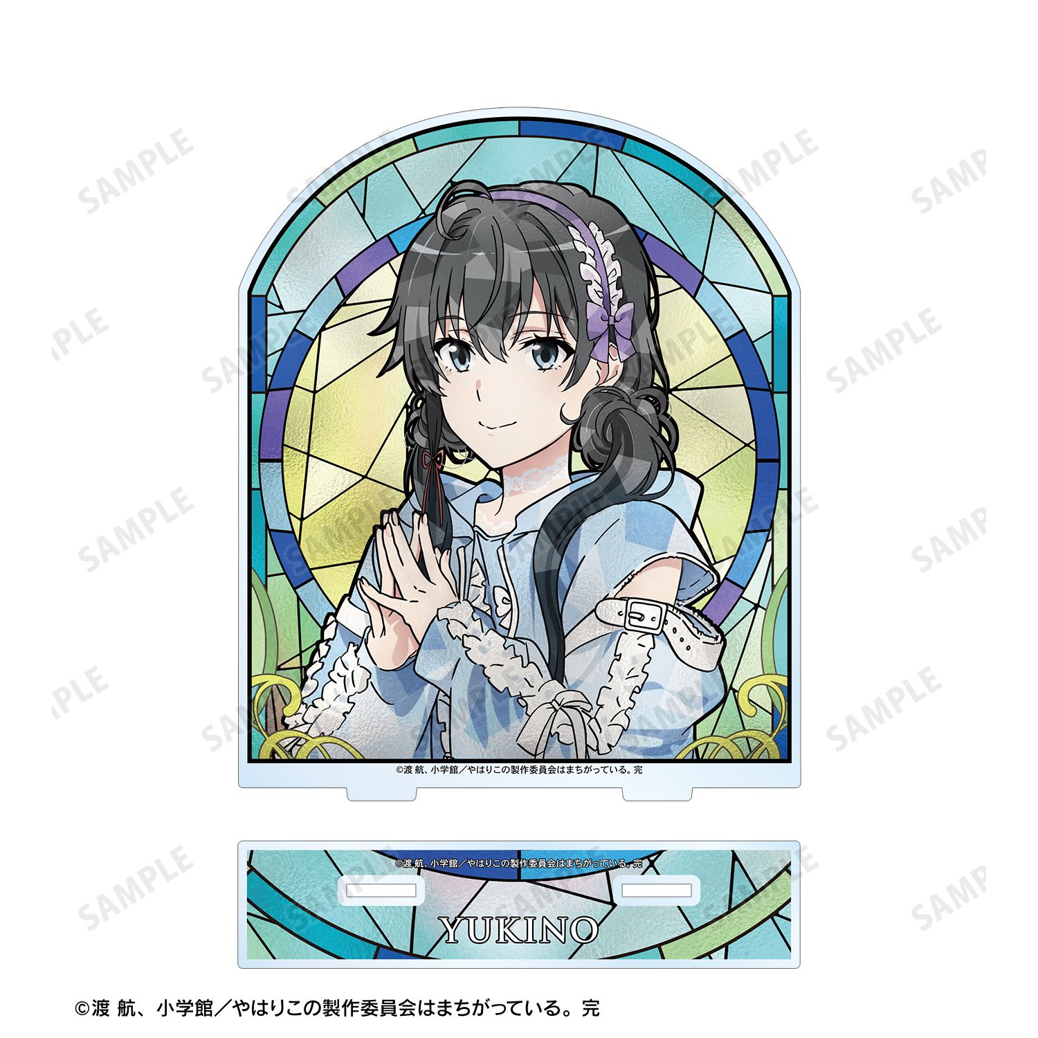 やはり俺の青春ラブコメはまちがっている。完 描き下ろし 雪ノ下雪乃 かわいい私服ver. Aure Glass BIGアクリルスタンド 画像 3 | AniSmile