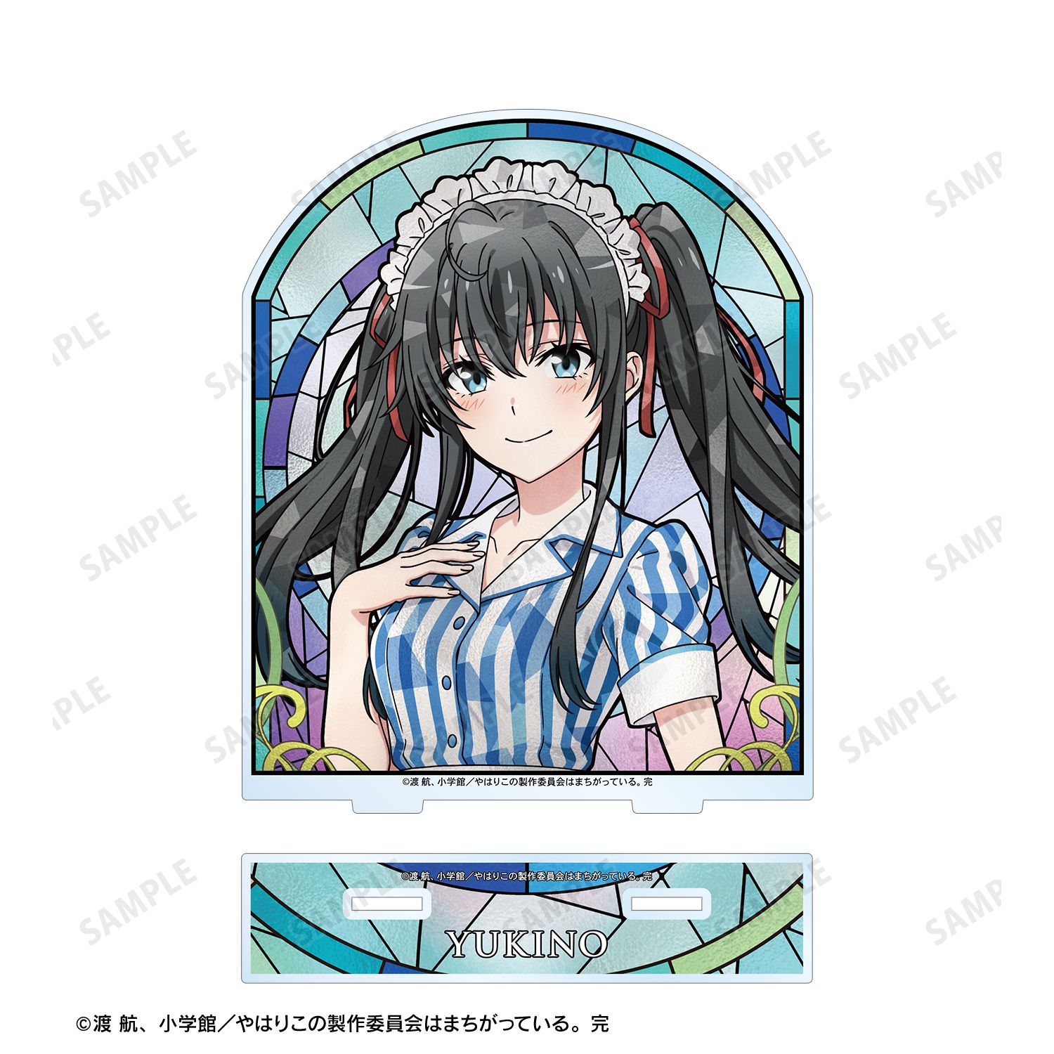 やはり俺の青春ラブコメはまちがっている。完 描き下ろし 雪ノ下雪乃 アメリカンダイナーver. Aure Glass BIGアクリルスタンド 画像 3 | AniSmile
