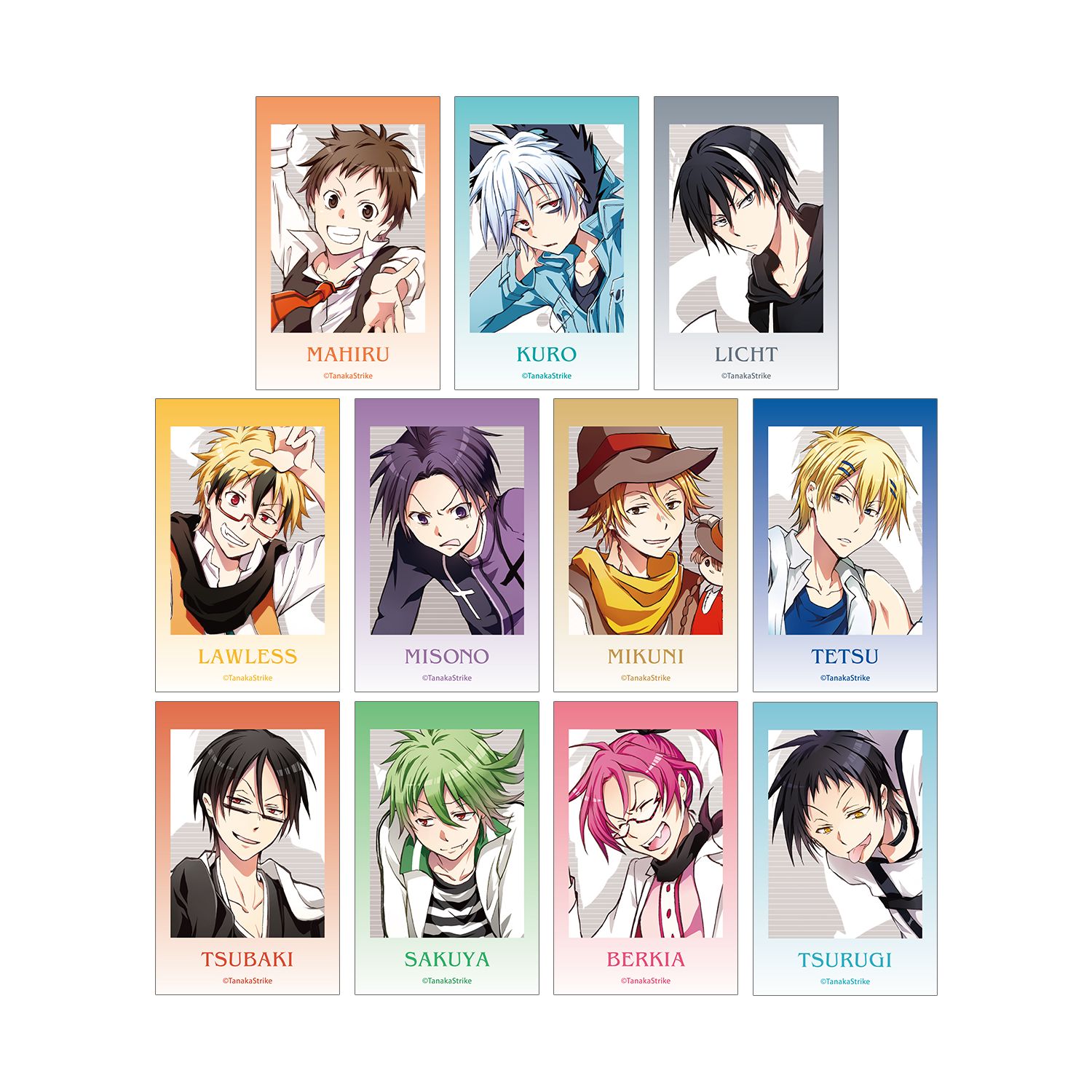 『SERVAMP-サーヴァンプ-』 トレーディングイラストカード(単位/単品) - 公式商品画像 | AniSmile