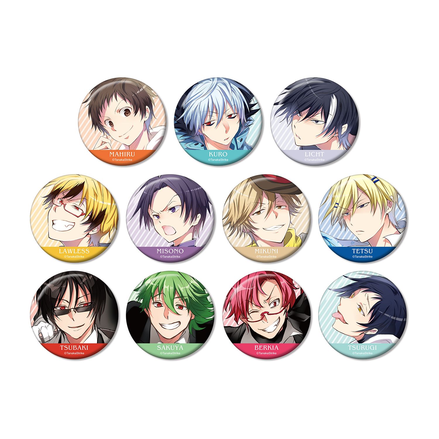 『SERVAMP-サーヴァンプ-』 トレーディング缶バッジ(単位/単品) - 公式商品画像 | AniSmile