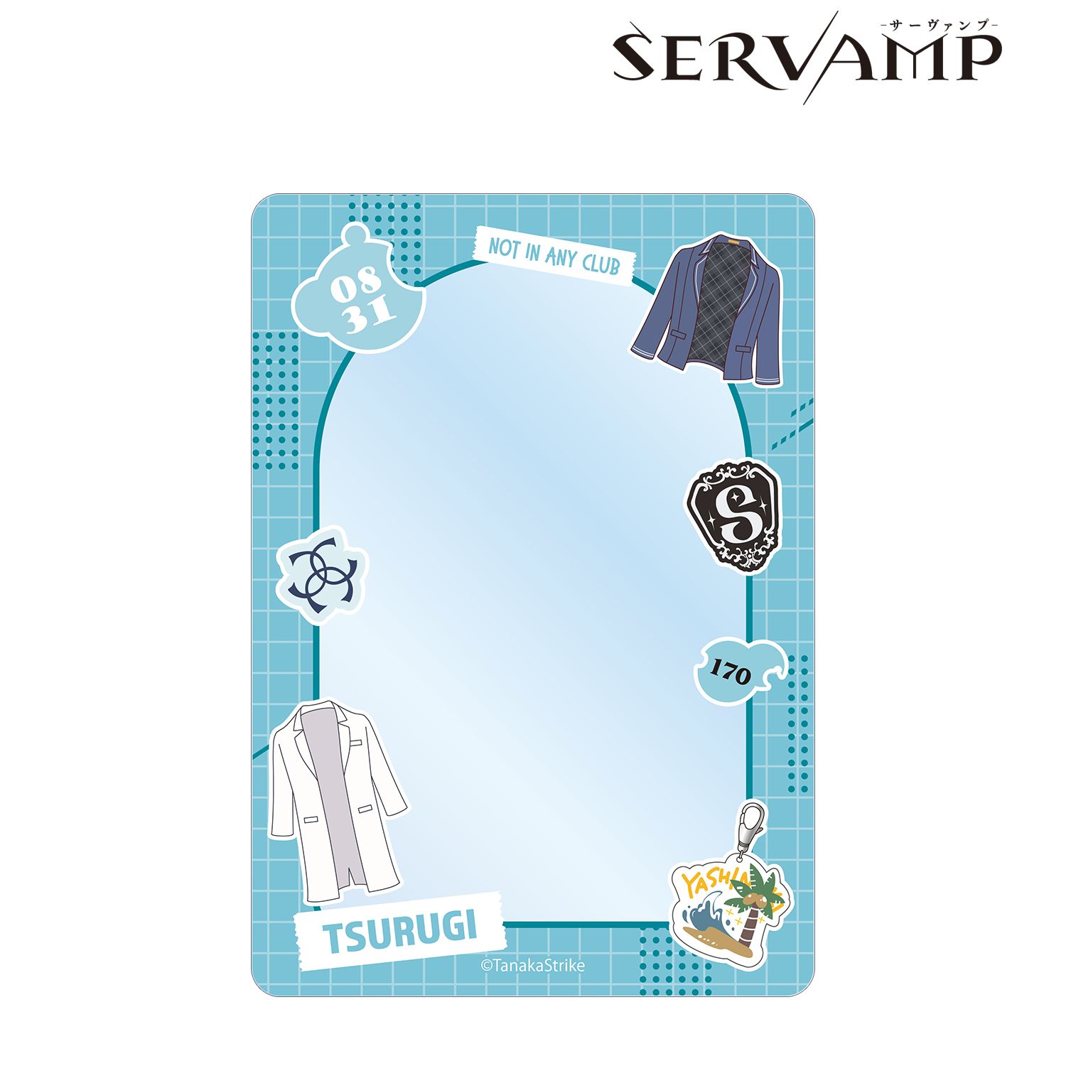 『SERVAMP-サーヴァンプ-』 狼谷吊戯 学園風モチーフ B8硬質ケース 画像 2 | AniSmile