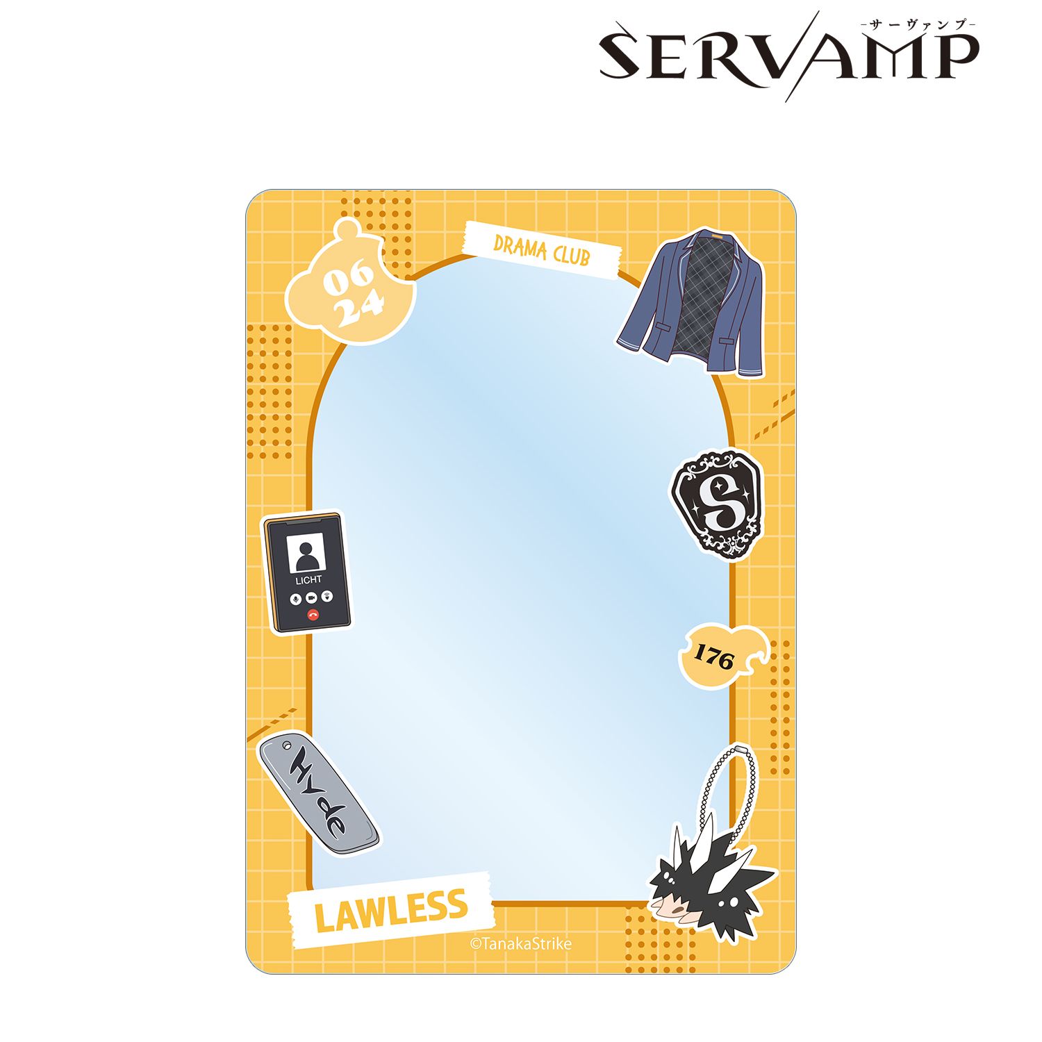 『SERVAMP-サーヴァンプ-』 ロウレス 学園風モチーフ B8硬質ケース 画像 2 | AniSmile