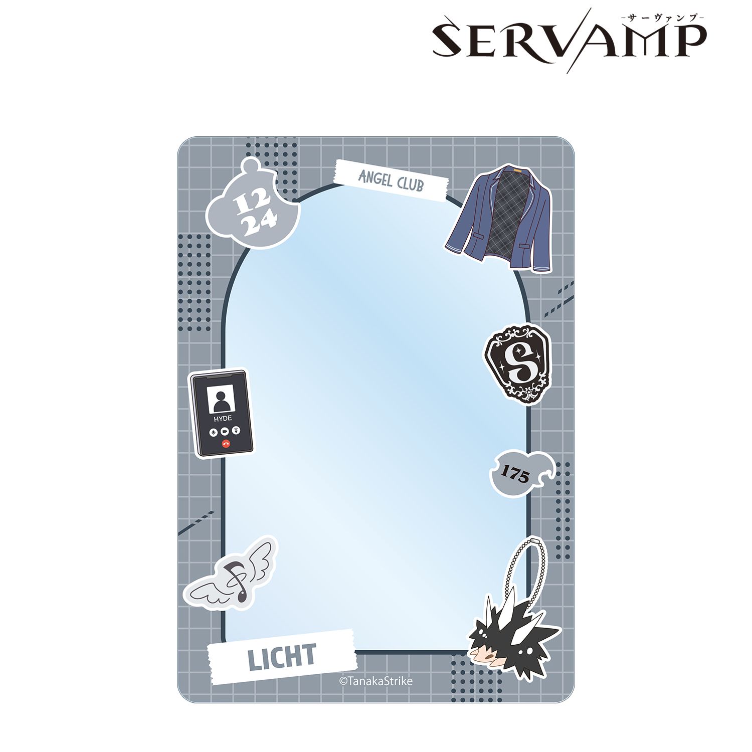 『SERVAMP-サーヴァンプ-』 リヒト・ジキルランド・轟 学園風モチーフ B8硬質ケース 画像 2 | AniSmile