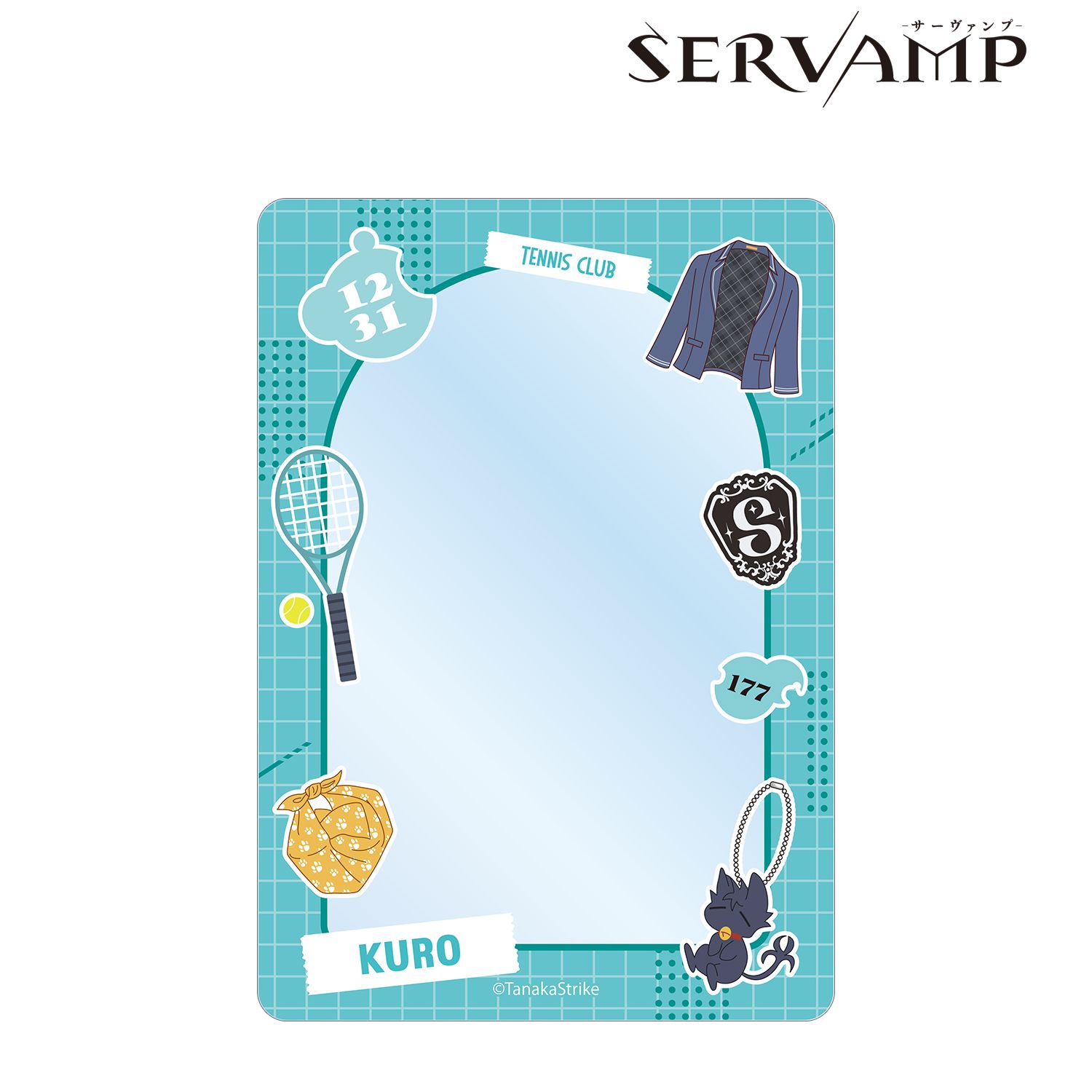 『SERVAMP-サーヴァンプ-』 クロ 学園風モチーフ B8硬質ケース 画像 2 | AniSmile