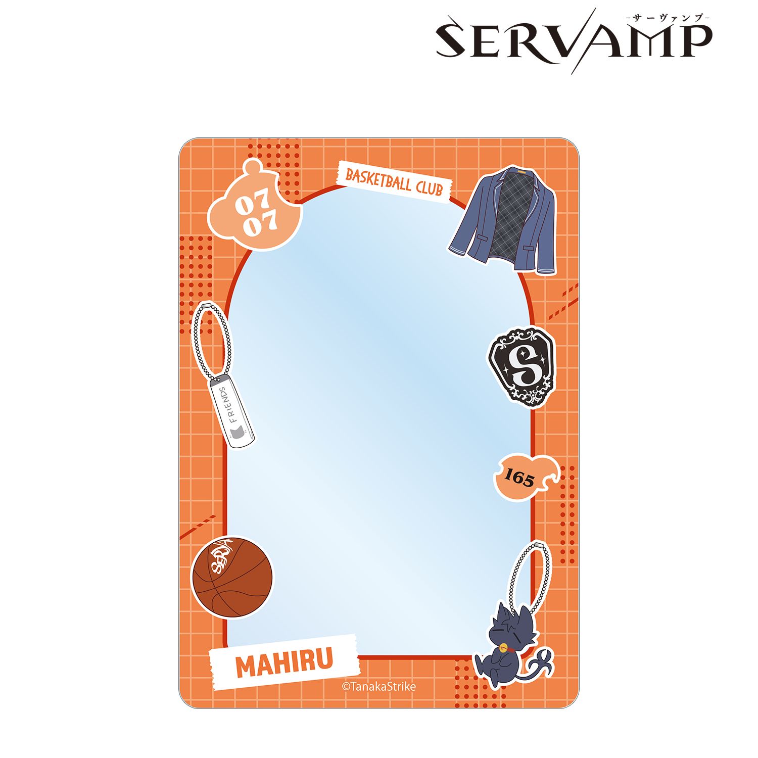 『SERVAMP-サーヴァンプ-』 城田真昼 学園風モチーフ B8硬質ケース 画像 2 | AniSmile