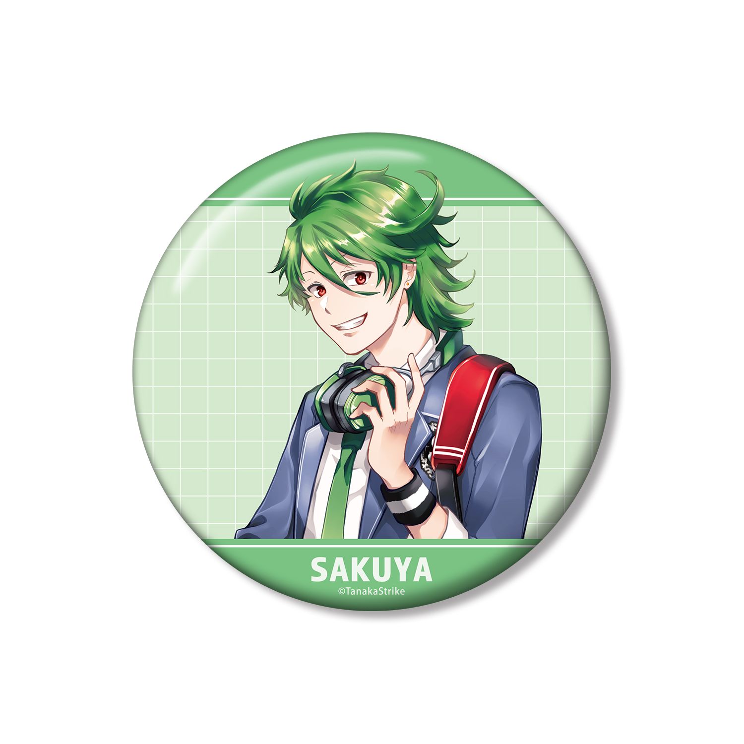 『SERVAMP-サーヴァンプ-』 田中ストライク先生 描き下ろし 綿貫桜哉 学園風ver. 100mm缶バッジ - 公式商品画像 | AniSmile