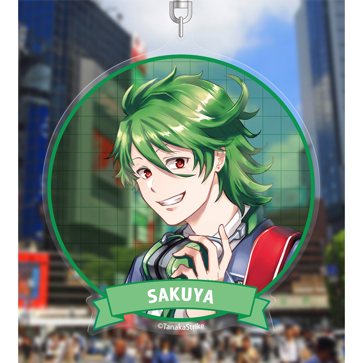 『SERVAMP-サーヴァンプ-』 田中ストライク先生 描き下ろし 綿貫桜哉 学園風ver. BIGアクリルキーホルダー 画像 3 | AniSmile