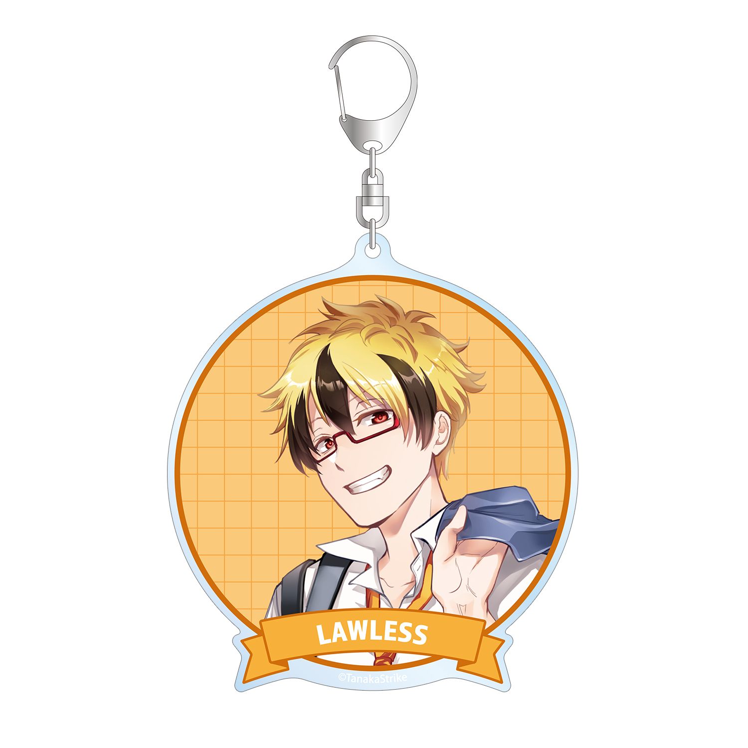 『SERVAMP-サーヴァンプ-』 田中ストライク先生 描き下ろし ロウレス 学園風ver. BIGアクリルキーホルダー - 公式商品画像 | AniSmile