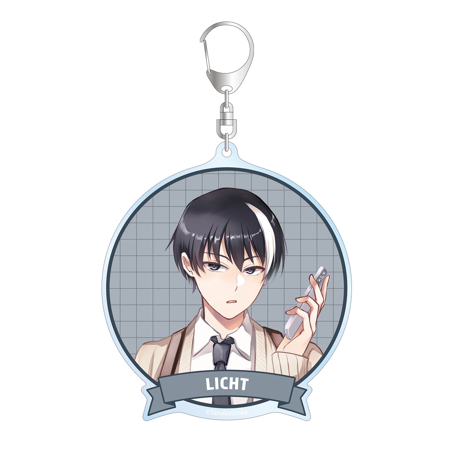 『SERVAMP-サーヴァンプ-』 田中ストライク先生 描き下ろし リヒト・ジキルランド・轟 学園風ver. BIGアクリルキーホルダー - 公式商品画像 | AniSmile