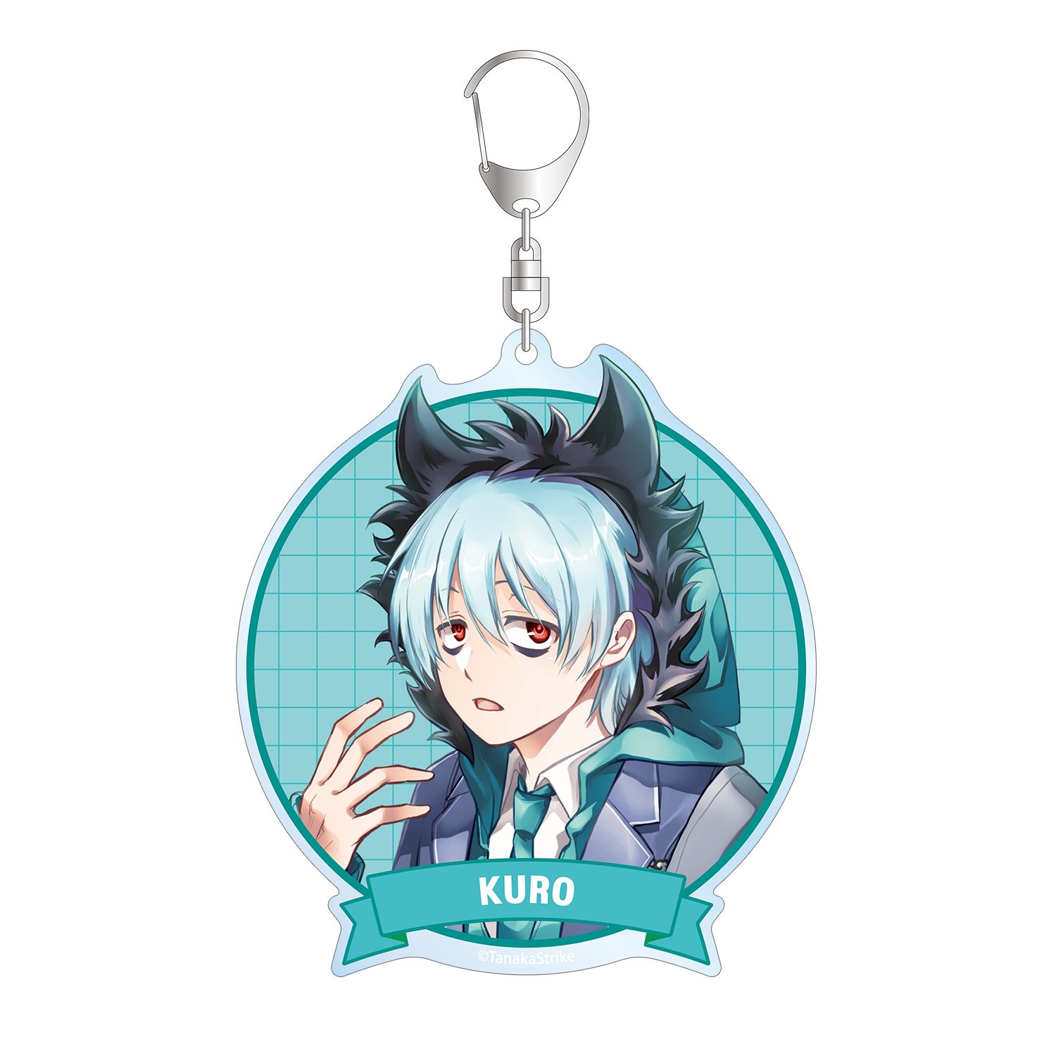 『SERVAMP-サーヴァンプ-』 田中ストライク先生 描き下ろし クロ 学園風ver. BIGアクリルキーホルダー - 公式商品画像 | AniSmile