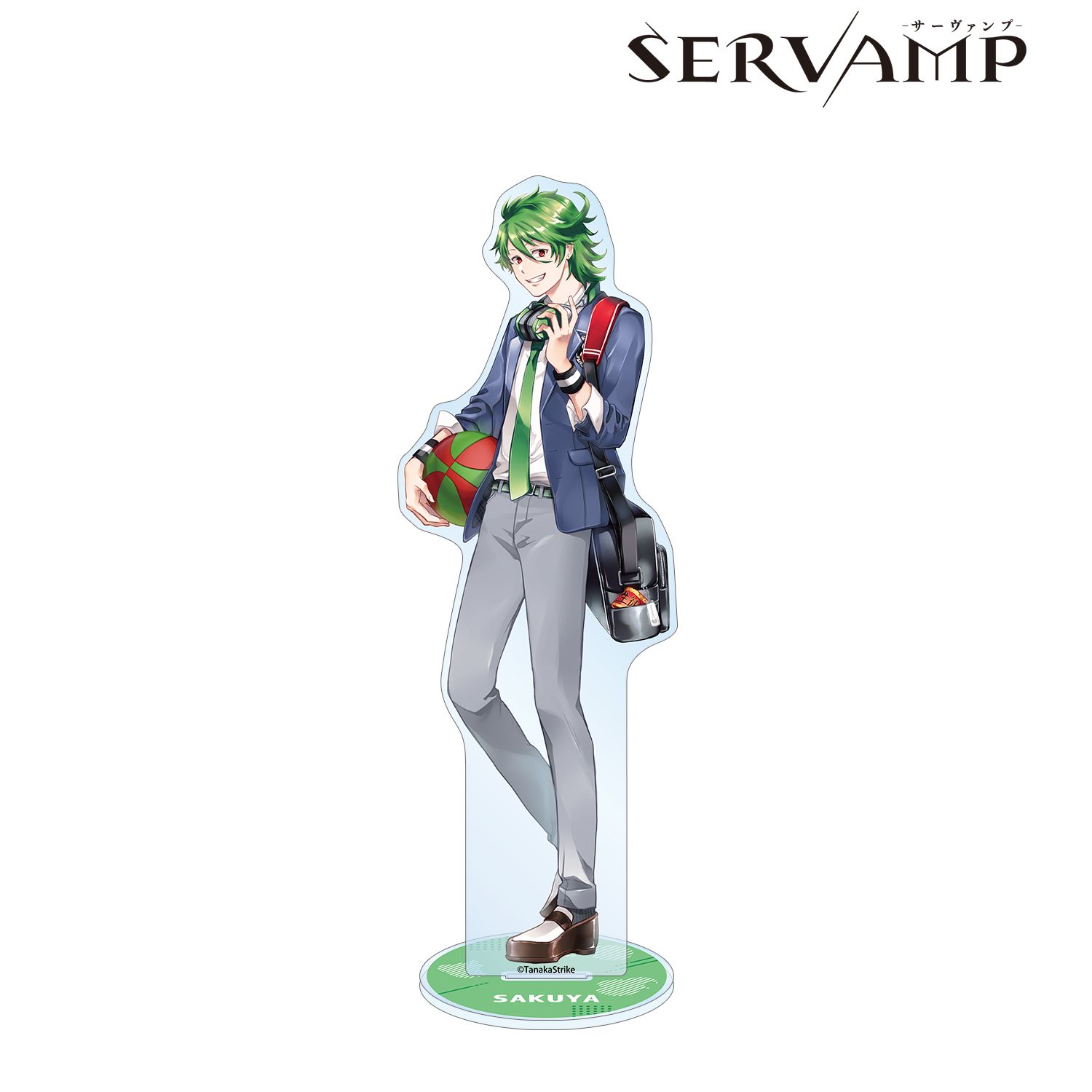 『SERVAMP-サーヴァンプ-』 田中ストライク先生 描き下ろし 綿貫桜哉 学園風ver. BIGアクリルスタンド 画像 2 | AniSmile