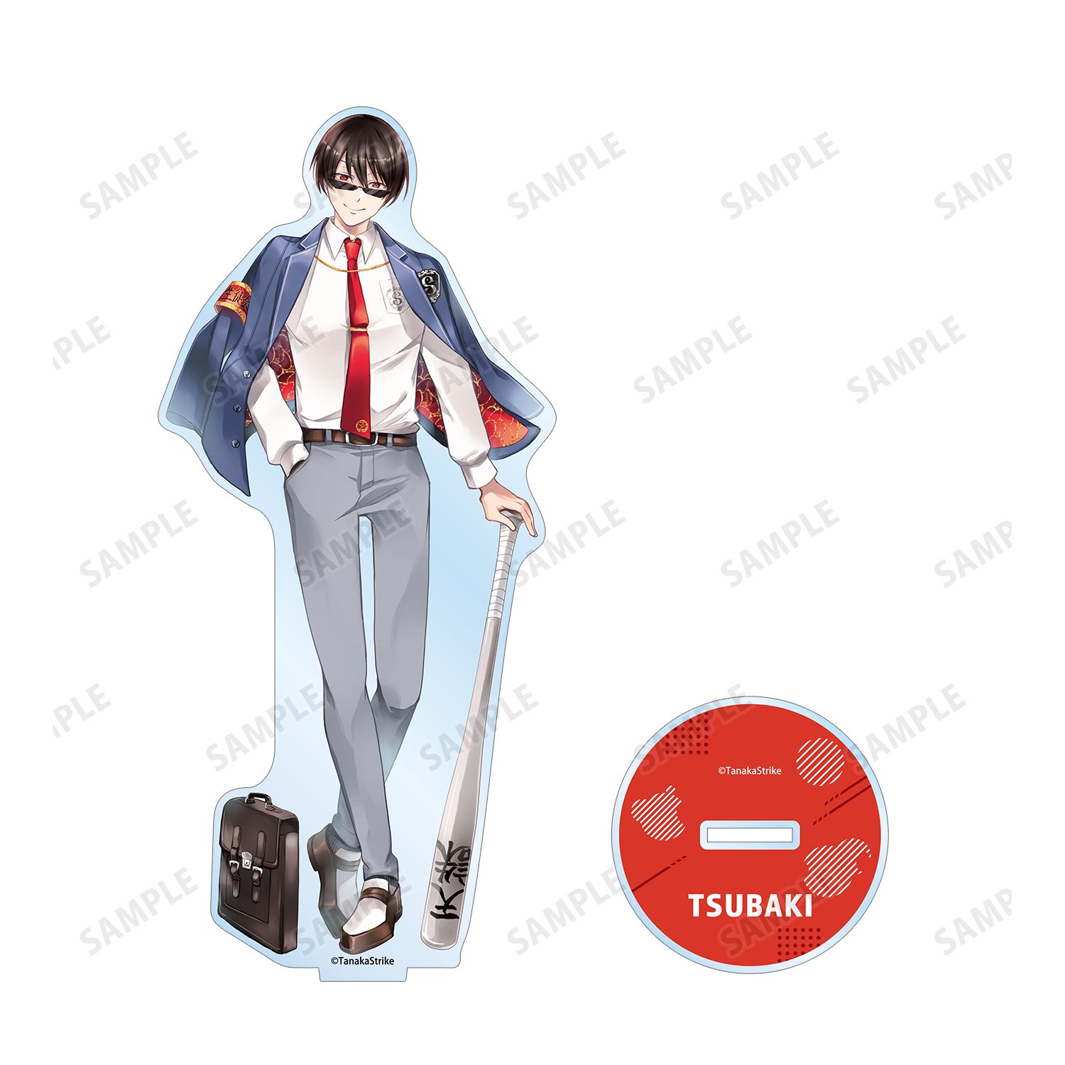 『SERVAMP-サーヴァンプ-』 田中ストライク先生 描き下ろし 椿 学園風ver. BIGアクリルスタンド 画像 3 | AniSmile