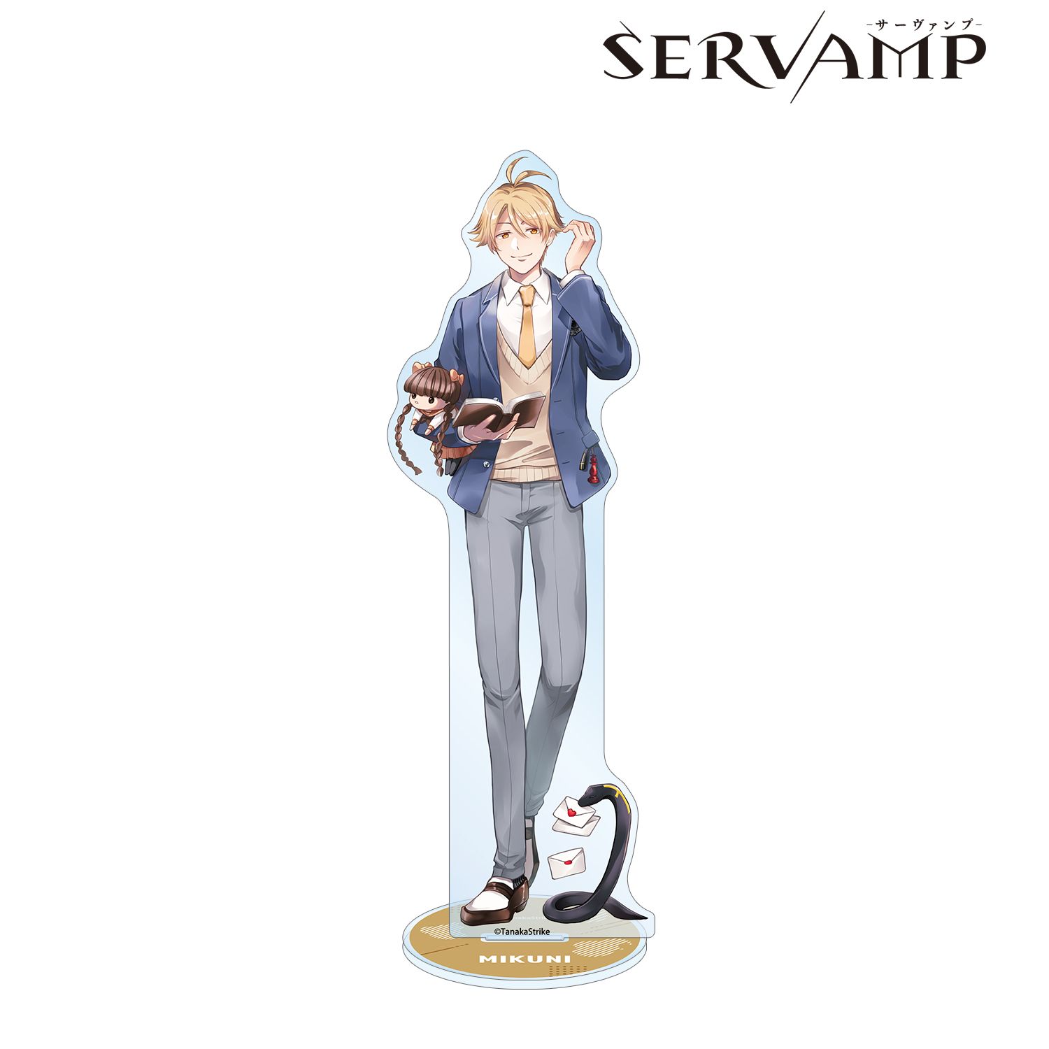『SERVAMP-サーヴァンプ-』 田中ストライク先生 描き下ろし 有栖院御国 学園風ver. BIGアクリルスタンド 画像 2 | AniSmile