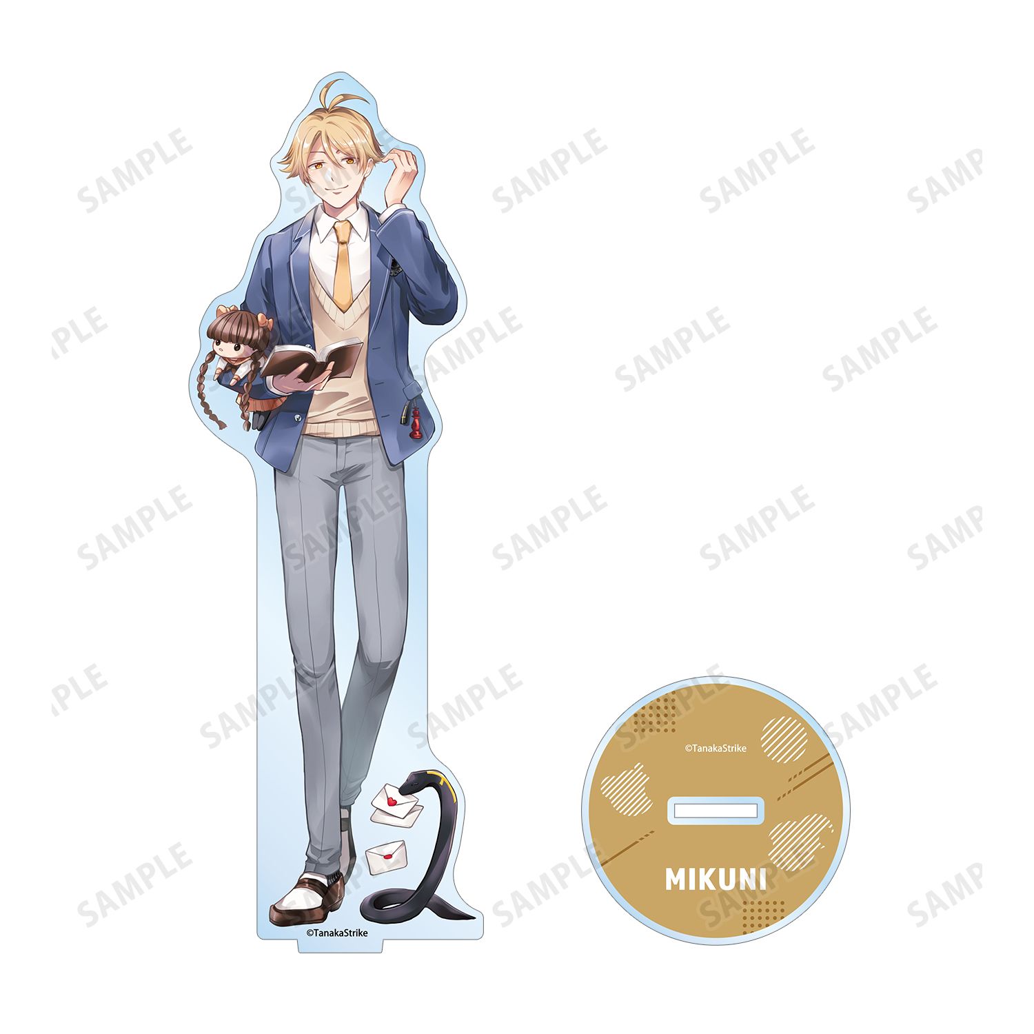 『SERVAMP-サーヴァンプ-』 田中ストライク先生 描き下ろし 有栖院御国 学園風ver. BIGアクリルスタンド 画像 3 | AniSmile