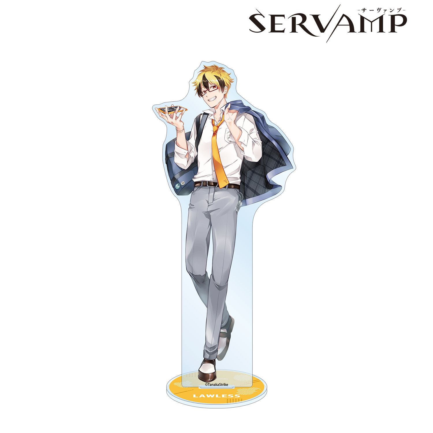 『SERVAMP-サーヴァンプ-』 田中ストライク先生 描き下ろし ロウレス 学園風ver. BIGアクリルスタンド 画像 2 | AniSmile