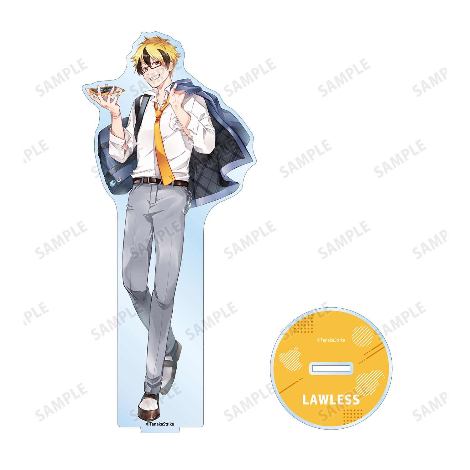 『SERVAMP-サーヴァンプ-』 田中ストライク先生 描き下ろし ロウレス 学園風ver. BIGアクリルスタンド 画像 3 | AniSmile