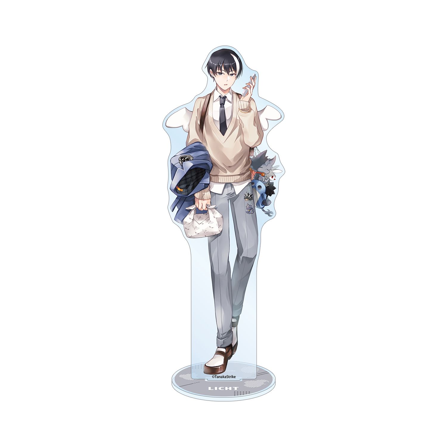 『SERVAMP-サーヴァンプ-』 田中ストライク先生 描き下ろし リヒト・ジキルランド・轟 学園風ver. BIGアクリルスタンド - 公式商品画像 | AniSmile