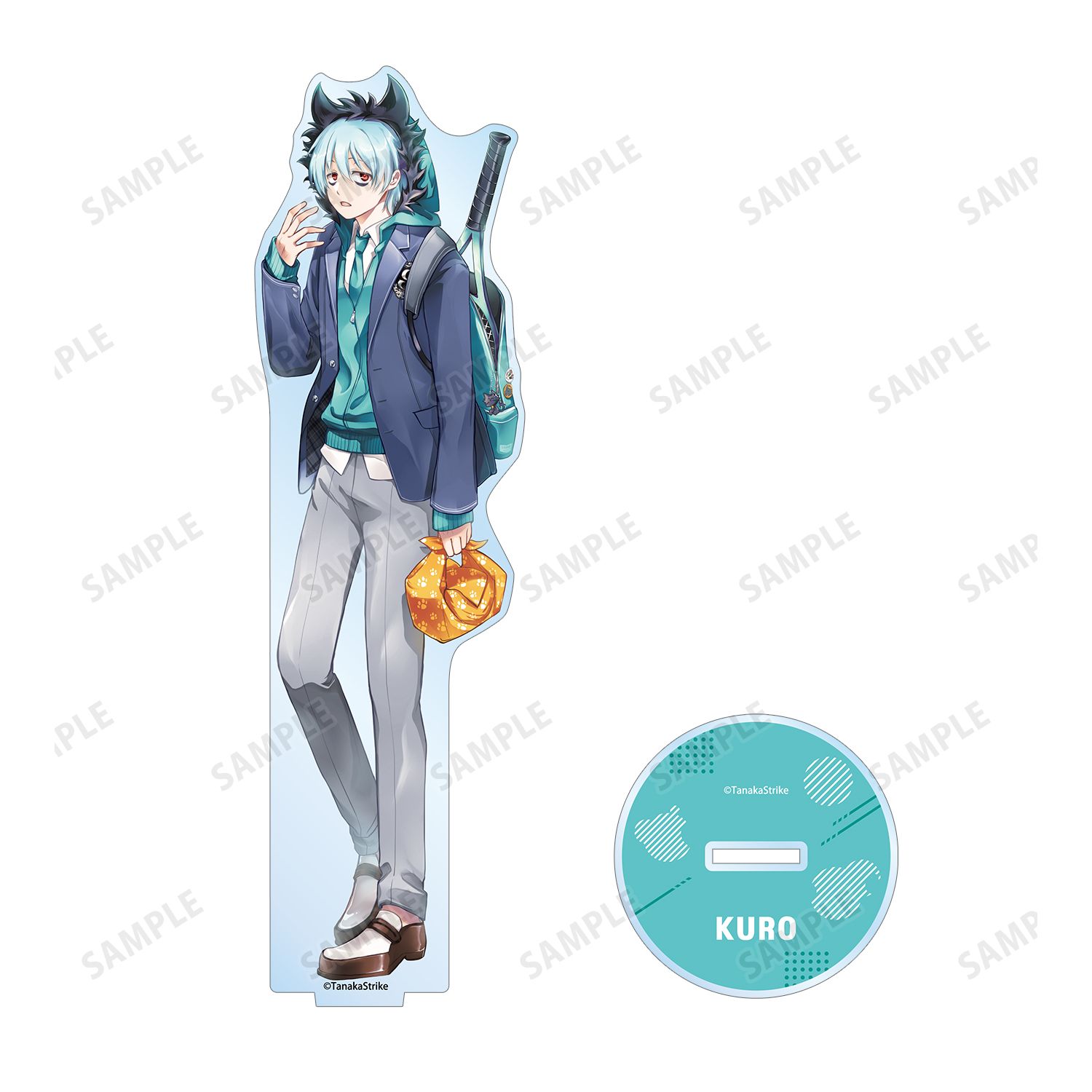 『SERVAMP-サーヴァンプ-』 田中ストライク先生 描き下ろし クロ 学園風ver. BIGアクリルスタンド 画像 4 | AniSmile
