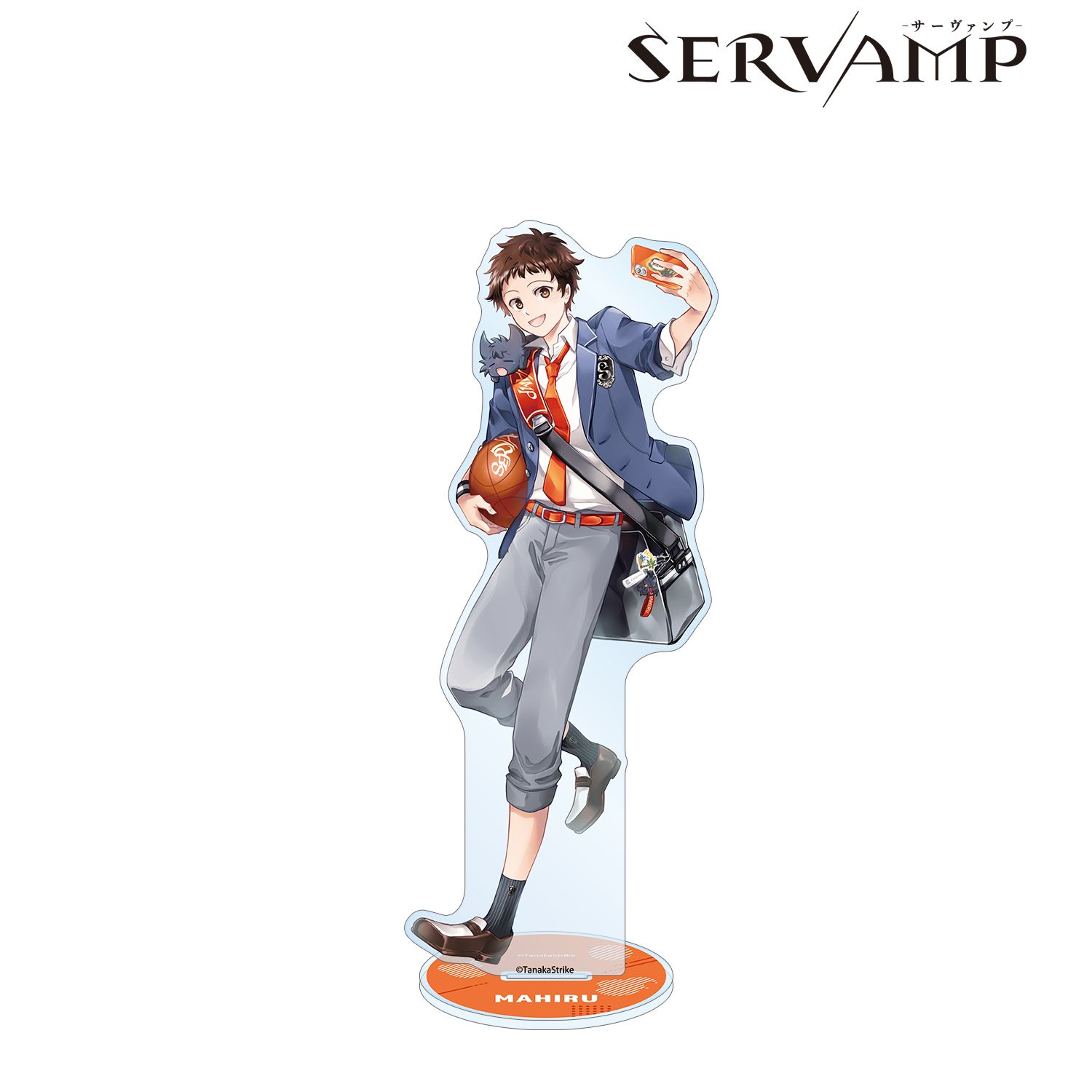 『SERVAMP-サーヴァンプ-』 田中ストライク先生 描き下ろし 城田真昼 学園風ver. BIGアクリルスタンド 画像 2 | AniSmile
