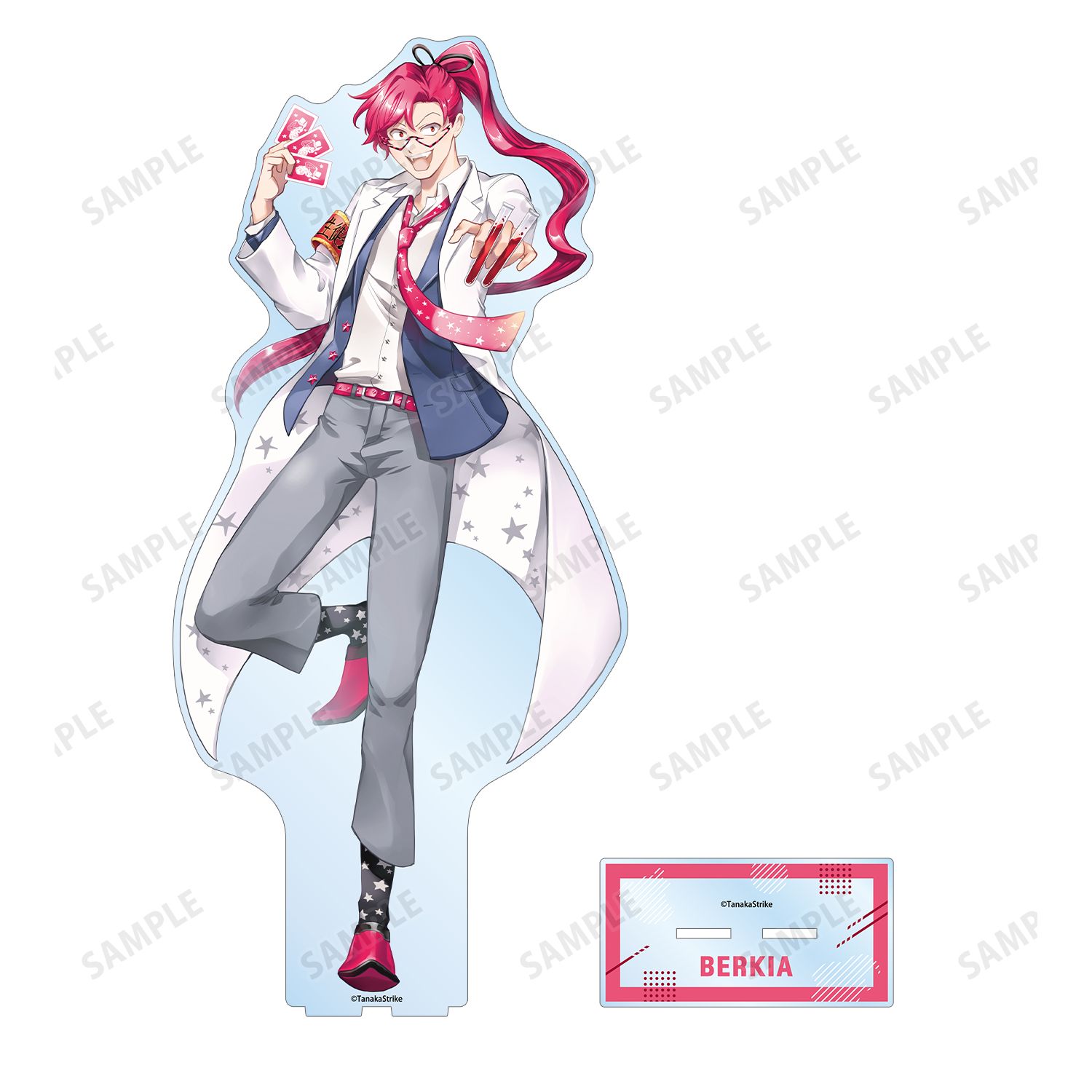 『SERVAMP-サーヴァンプ-』 田中ストライク先生 描き下ろし ベルキア 学園風ver. 特大アクリルスタンド 画像 3 | AniSmile