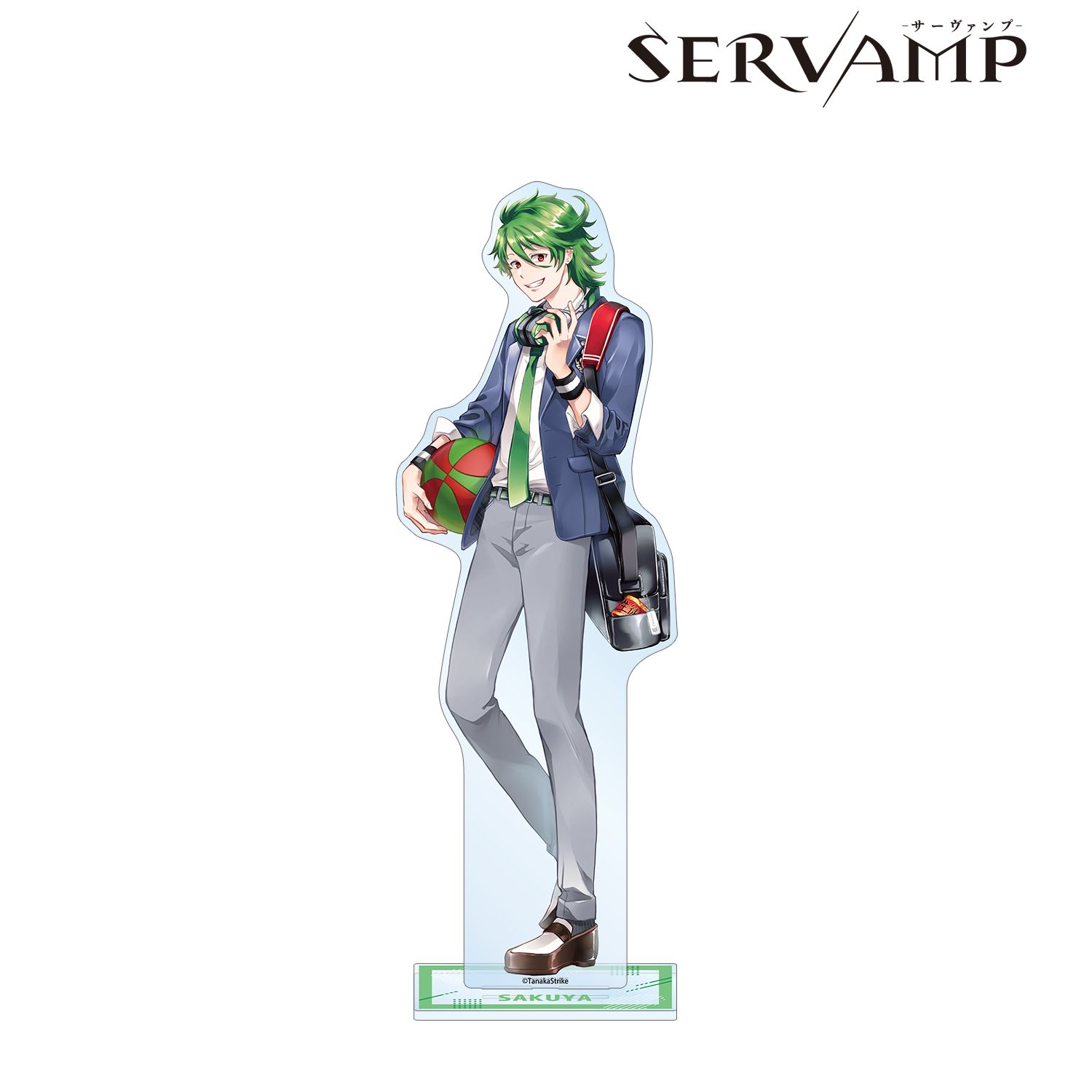 『SERVAMP-サーヴァンプ-』 田中ストライク先生 描き下ろし 綿貫桜哉 学園風ver. 特大アクリルスタンド 画像 2 | AniSmile