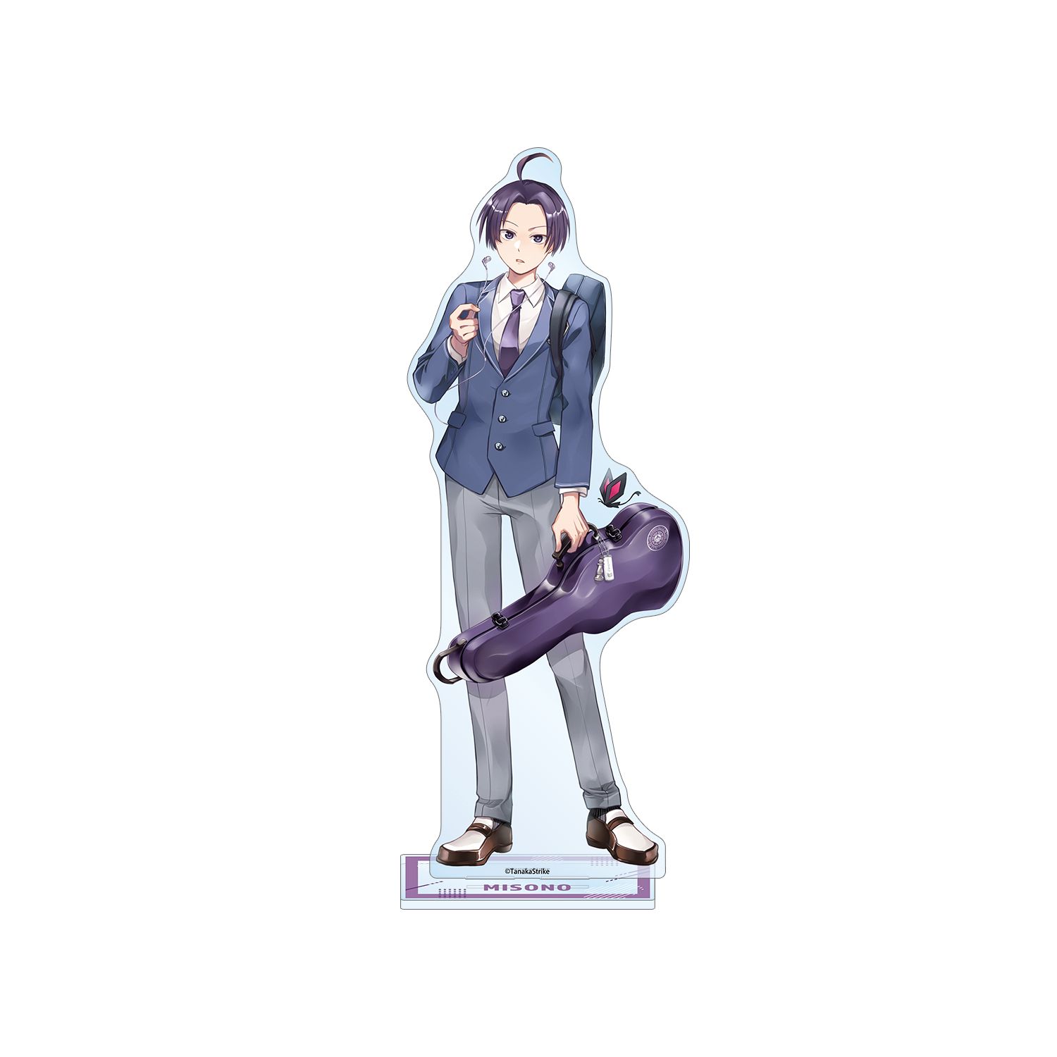 『SERVAMP-サーヴァンプ-』 田中ストライク先生 描き下ろし 有栖院御園 学園風ver. 特大アクリルスタンド - 公式商品画像 | AniSmile