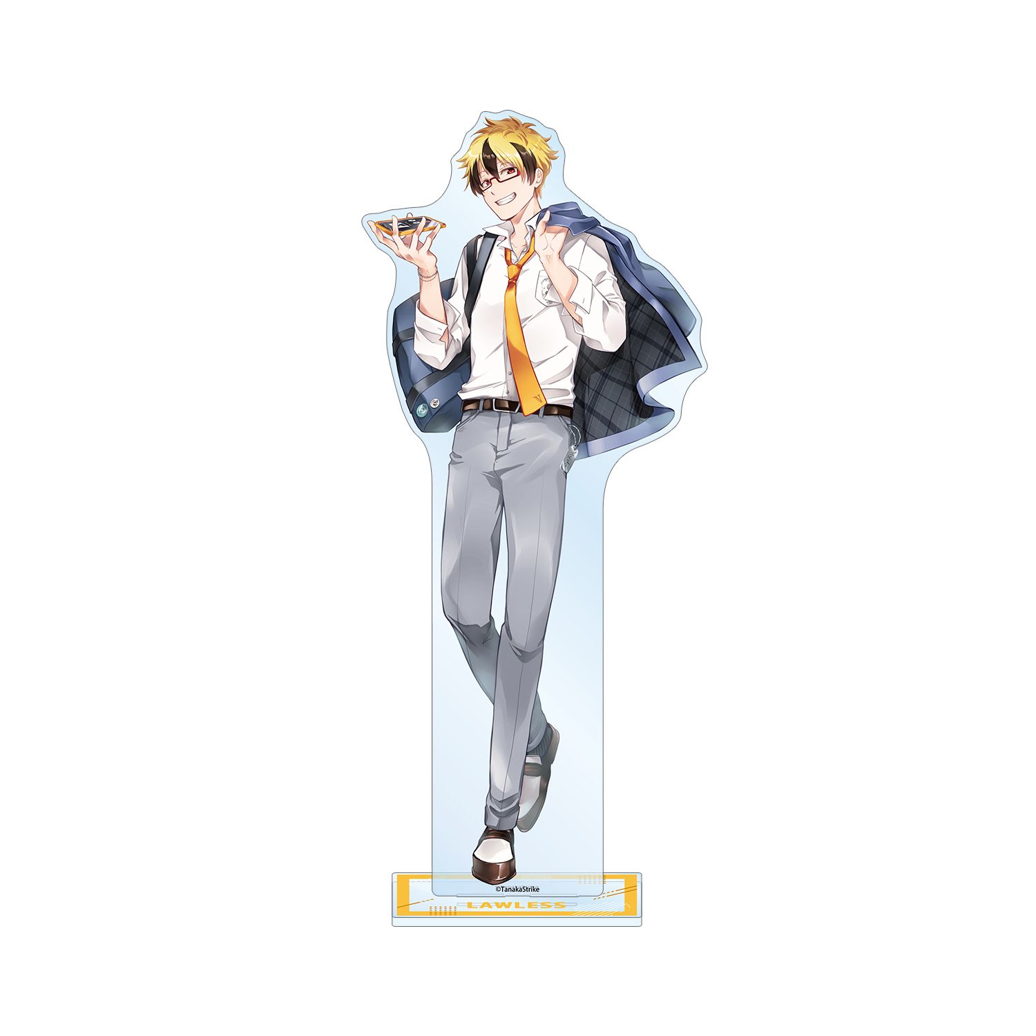 『SERVAMP-サーヴァンプ-』 田中ストライク先生 描き下ろし ロウレス 学園風ver. 特大アクリルスタンド - 公式商品画像 | AniSmile