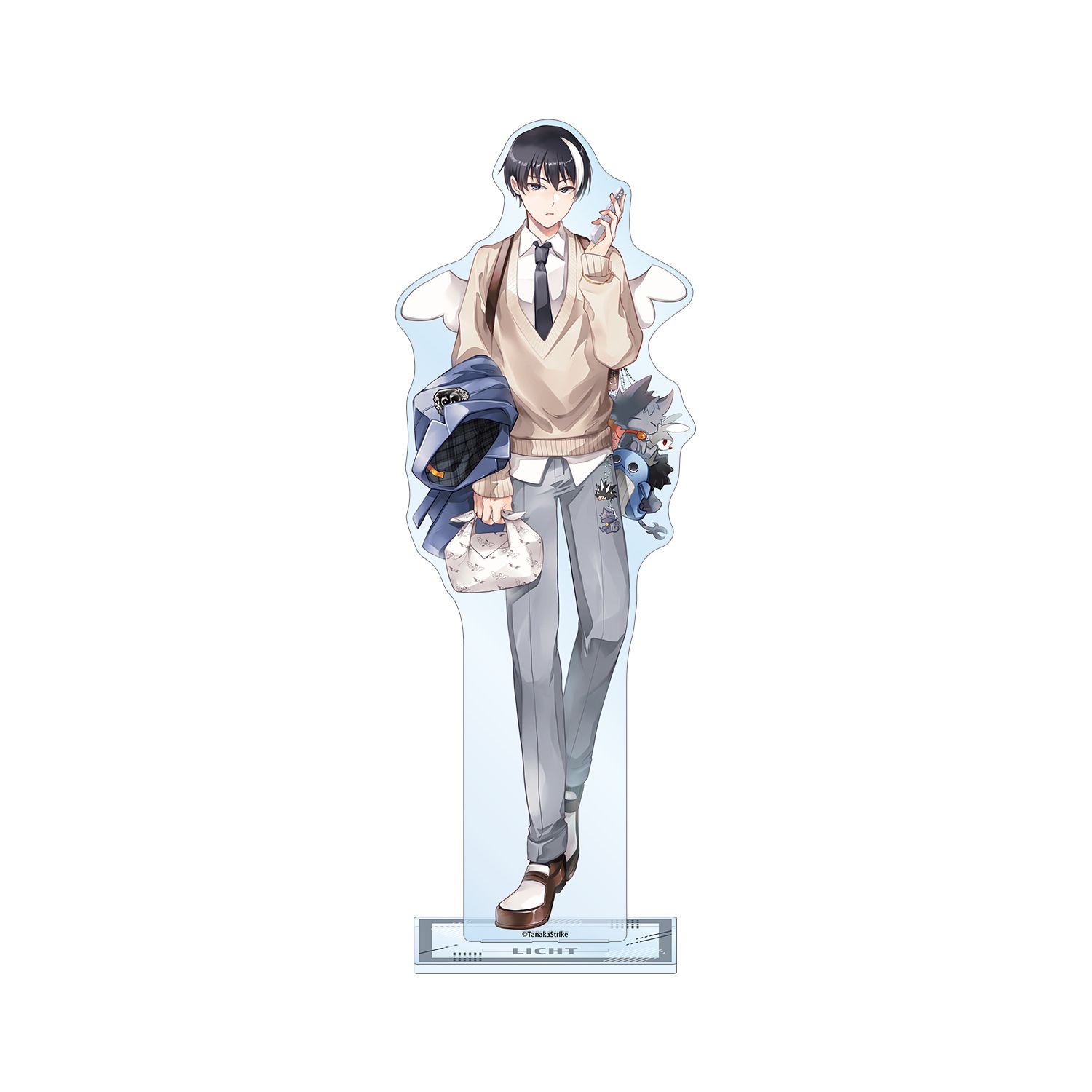 『SERVAMP-サーヴァンプ-』 田中ストライク先生 描き下ろし リヒト・ジキルランド・轟 学園風ver. 特大アクリルスタンド - 公式商品画像 | AniSmile