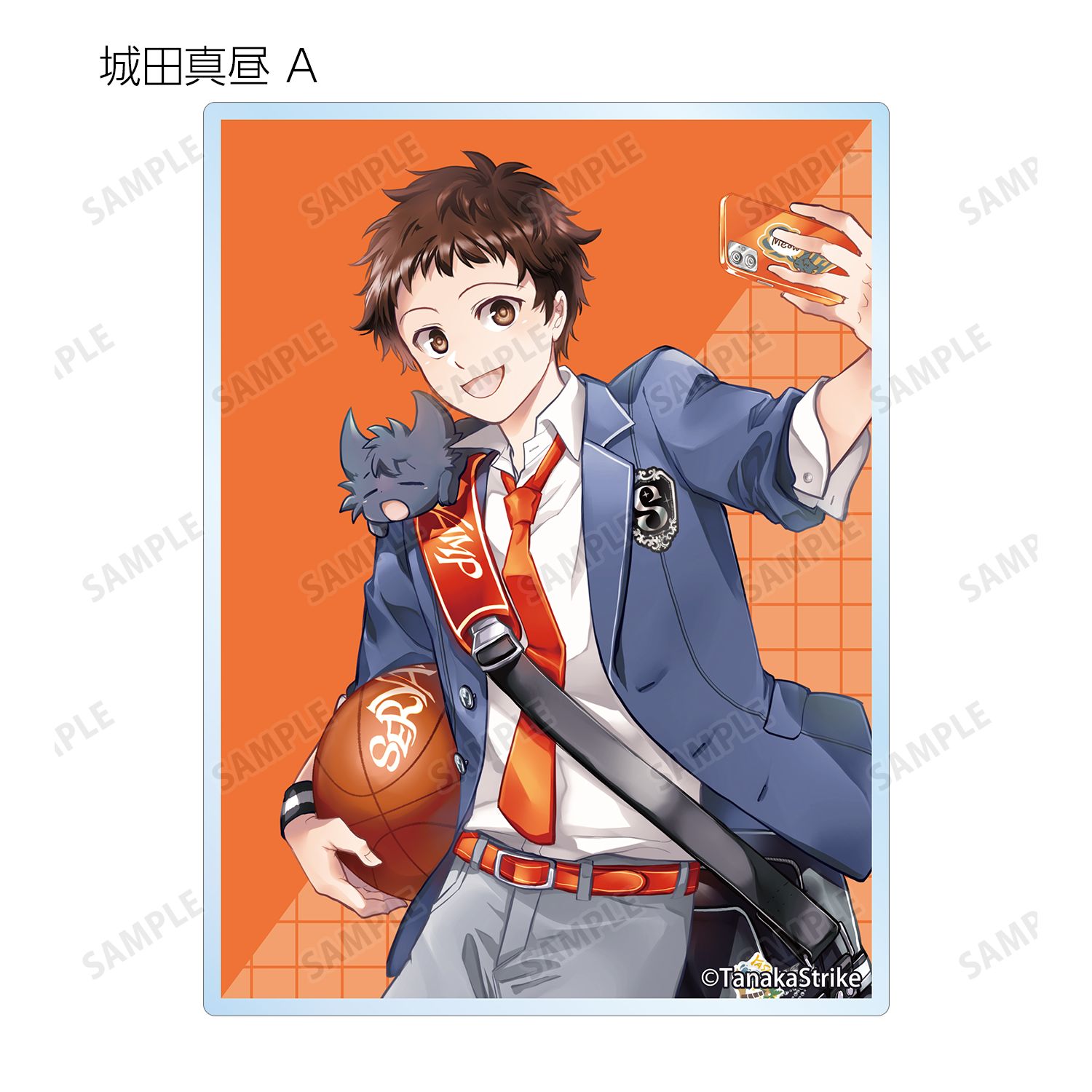 『SERVAMP-サーヴァンプ-』 田中ストライク先生 描き下ろし 学園風ver. トレーディングアクリルカード(単位/単品) 画像 2 | AniSmile