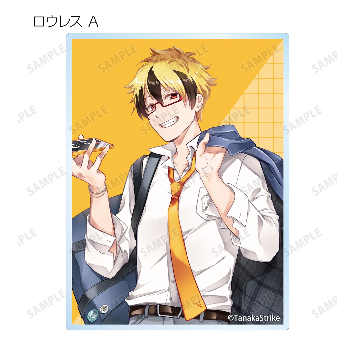 『SERVAMP-サーヴァンプ-』 田中ストライク先生 描き下ろし 学園風ver. トレーディングアクリルカード(単位/単品) 画像 6 | AniSmile