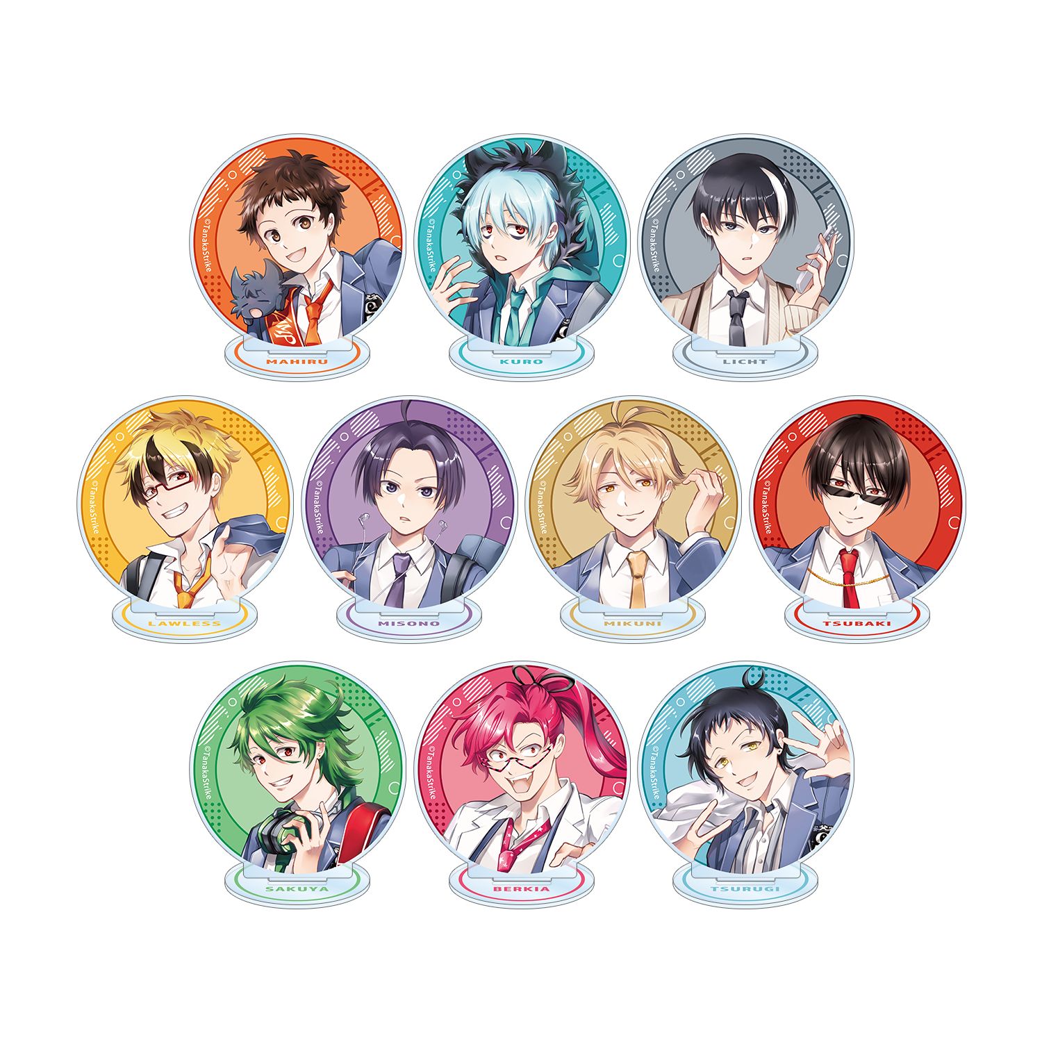 『SERVAMP-サーヴァンプ-』 田中ストライク先生 描き下ろし 学園風ver. トレーディングアクリルスタンド(単位/単品) - 公式商品画像 | AniSmile