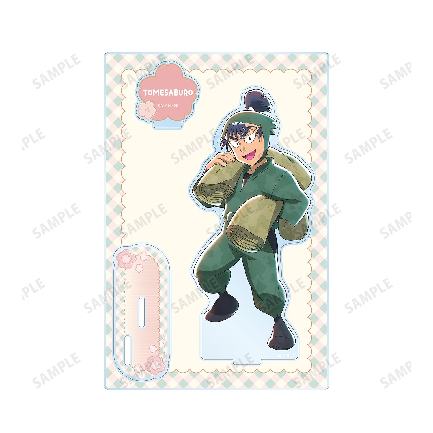 忍たま乱太郎 描き下ろし 食満留三郎 楽しいお花見の段ver. パーツ付きBIGアクリルスタンド 画像 3 | AniSmile