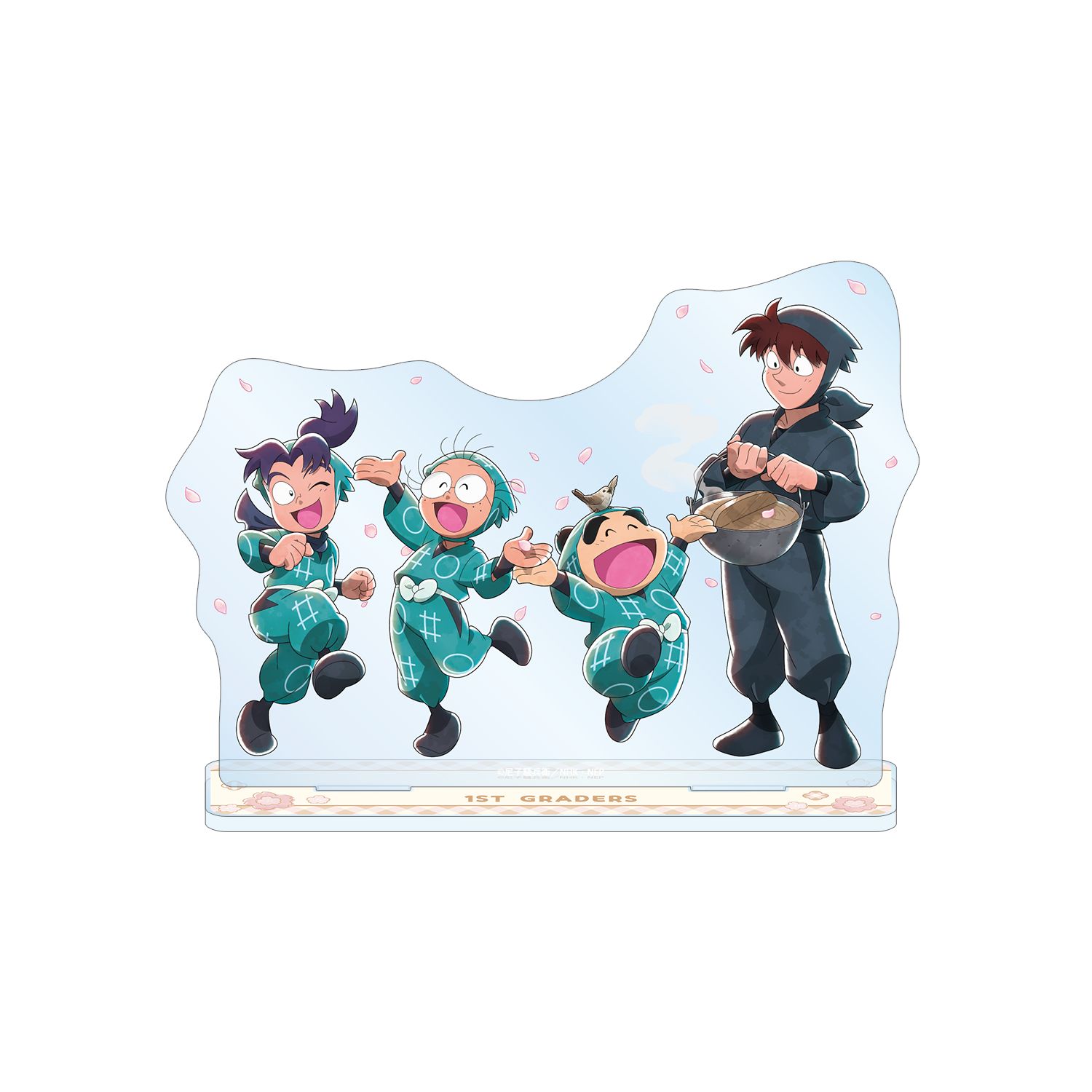 忍たま乱太郎 描き下ろし 一年生集合 楽しいお花見の段ver. BIGアクリルスタンド - 公式商品画像 | AniSmile