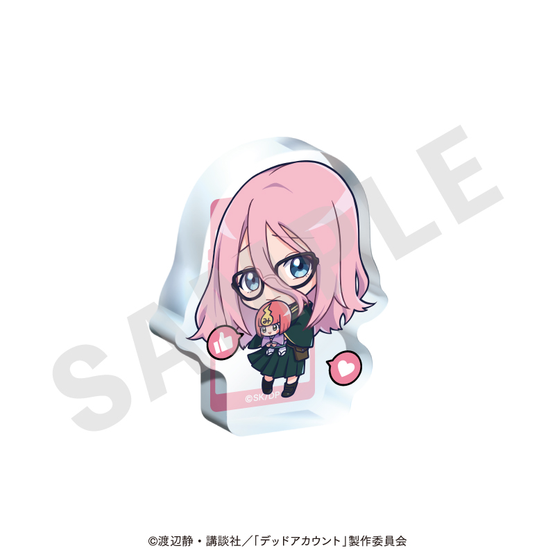デッドアカウント ミニアクリルブロック ミニキャラver.(灰島ひより) - 公式商品画像 | AniSmile