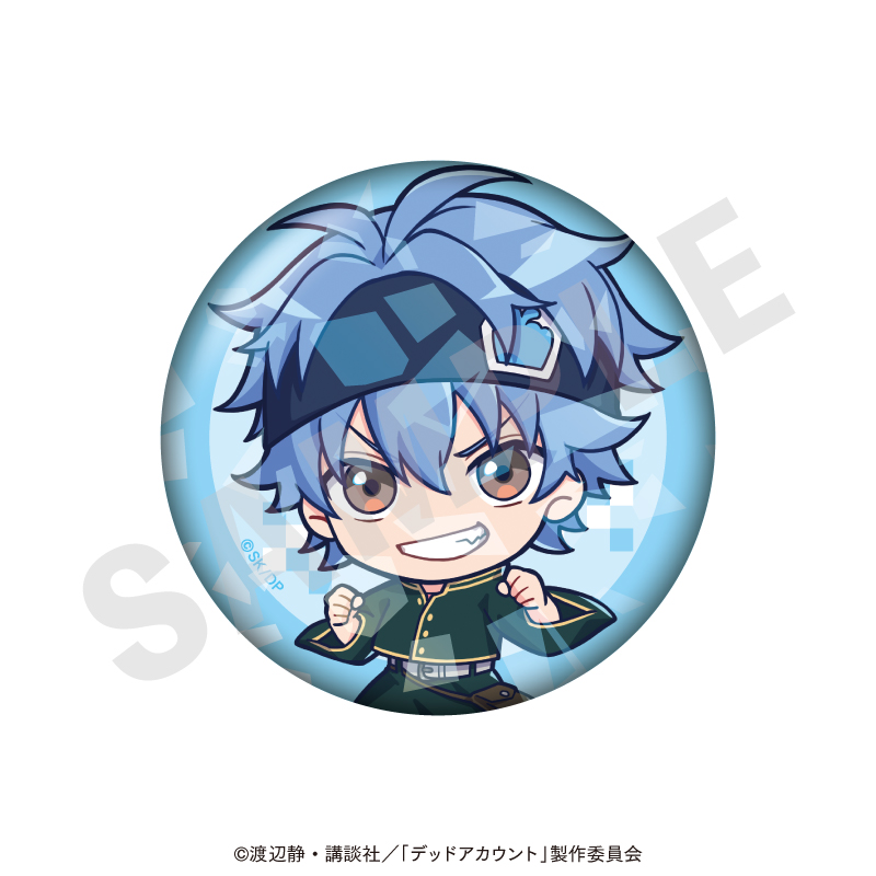 デッドアカウント トレーディングホログラム缶バッジ ミニキャラver.(全7種) - 公式商品画像 | AniSmile