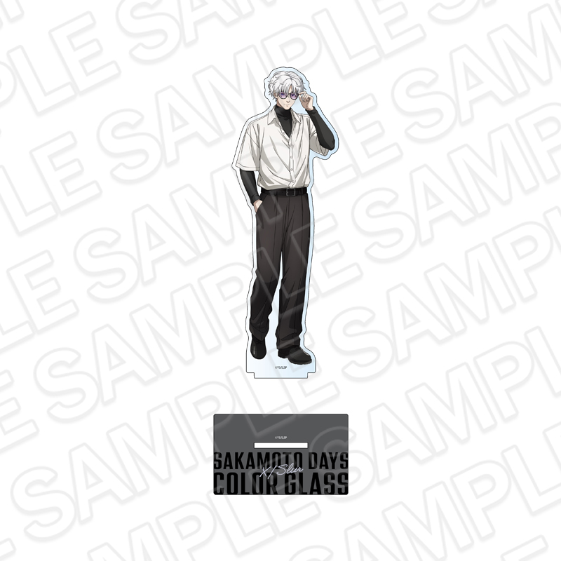 SAKAMOTO DAYS デカアクリルスタンド X(スラー) Color Glass ver. - 公式商品画像 | AniSmile