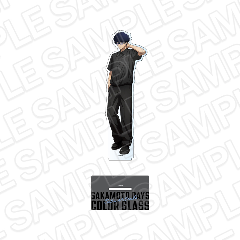 SAKAMOTO DAYS デカアクリルスタンド 勢羽夏生 Color Glass ver. - 公式商品画像 | AniSmile