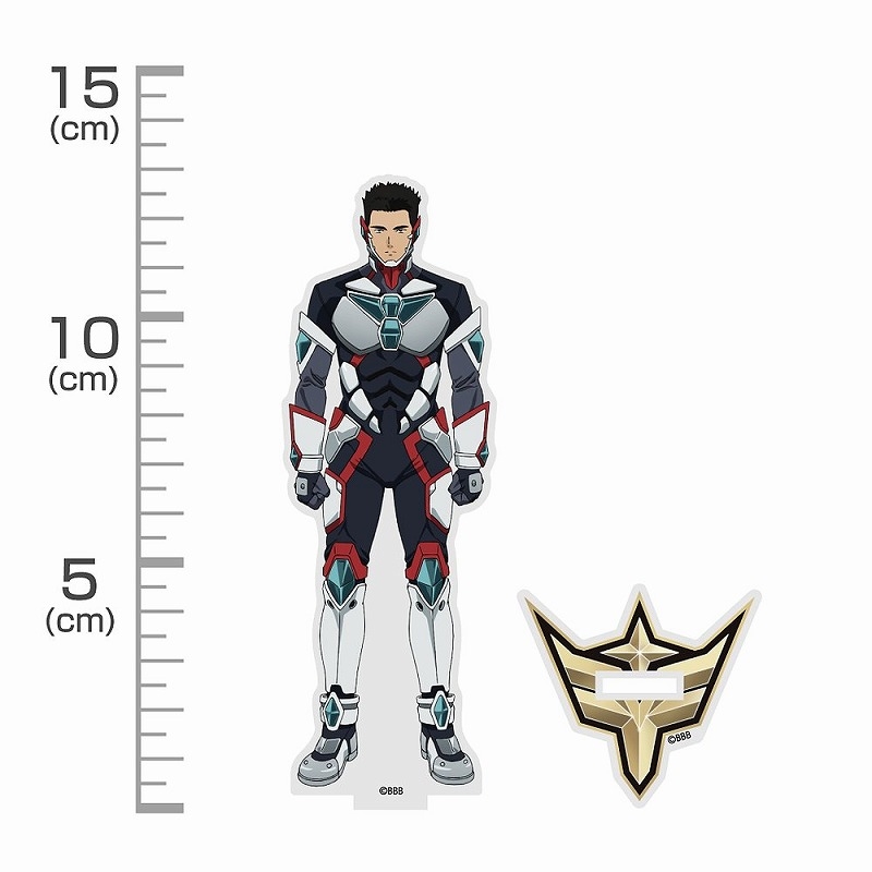 勇気爆発バーンブレイバーン イサミ・アオアクリルスタンドパイロットスーツVer. 画像 2 | AniSmile