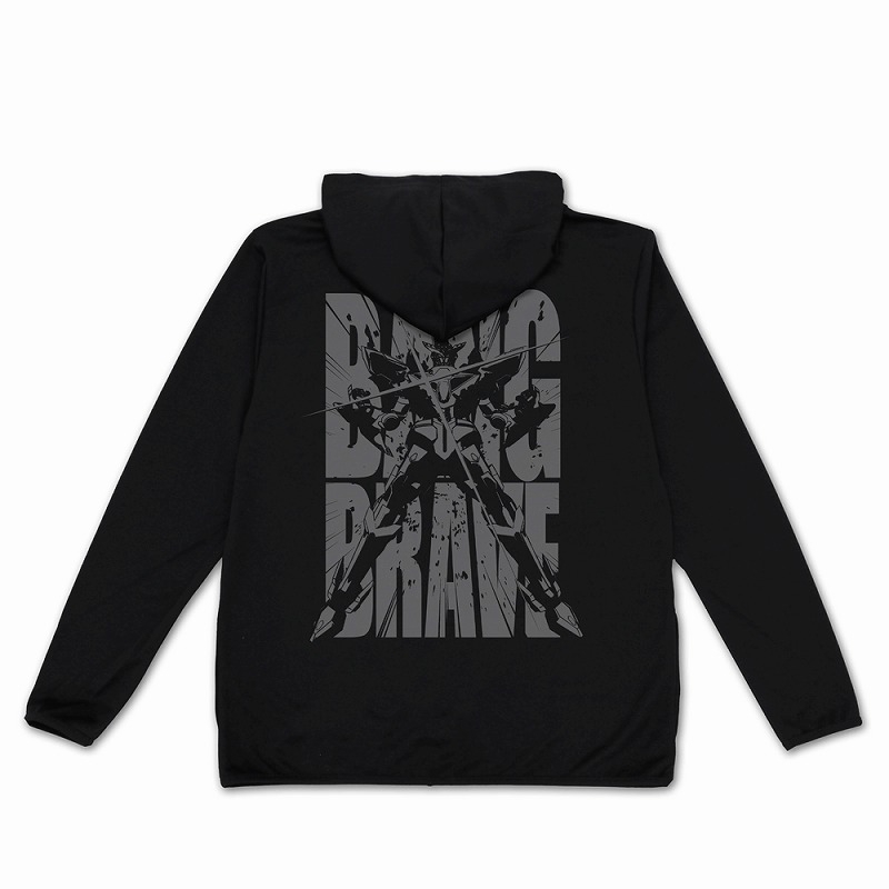 勇気爆発バーンブレイバーン ブレイバーン薄手ドライパーカー/BLACK-XL - 公式商品画像 | AniSmile